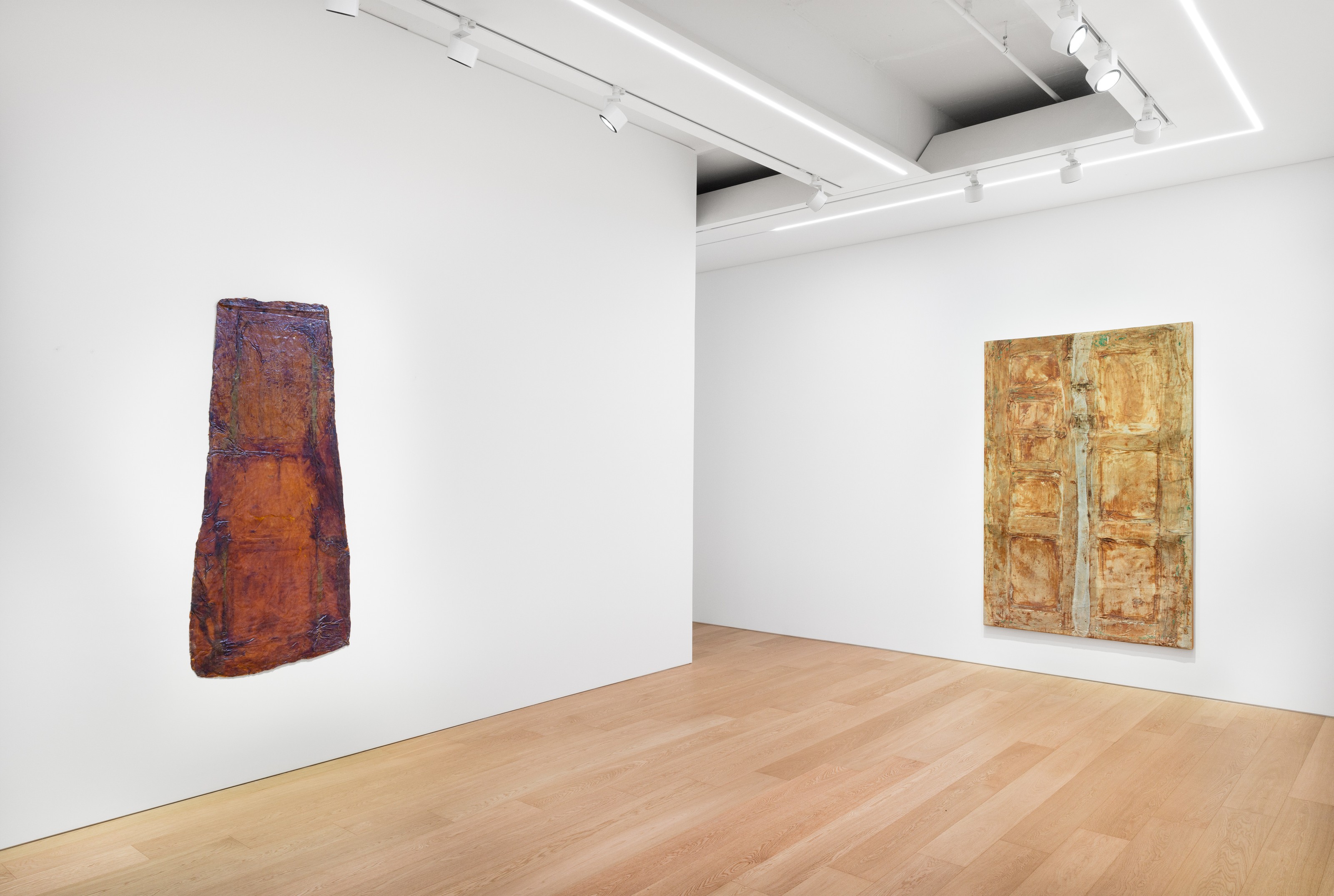 Installation view of Heidi Bucher at Lehmann Maupin Seoul
