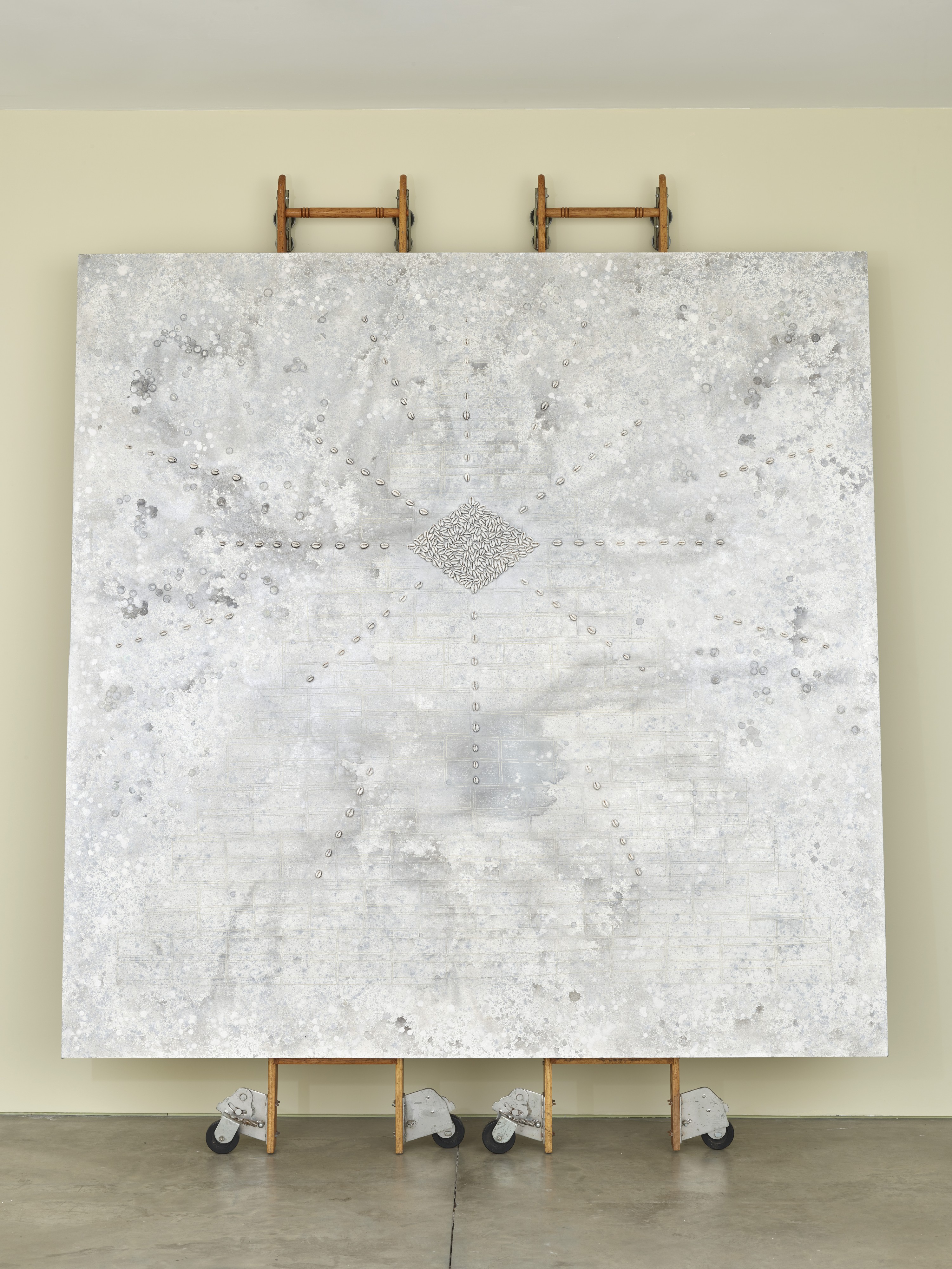 Wall work by Nari Ward