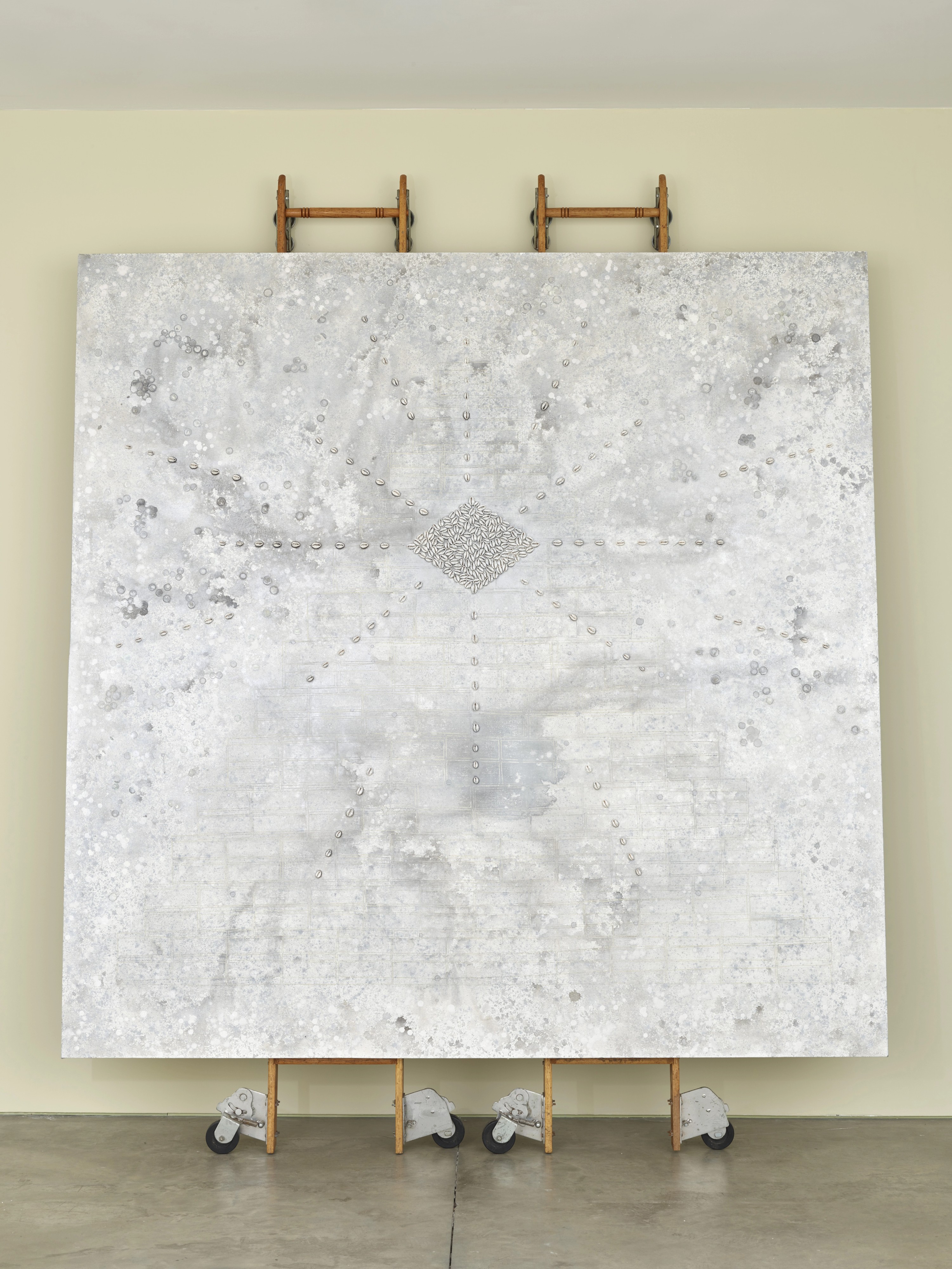 Wall work by Nari Ward