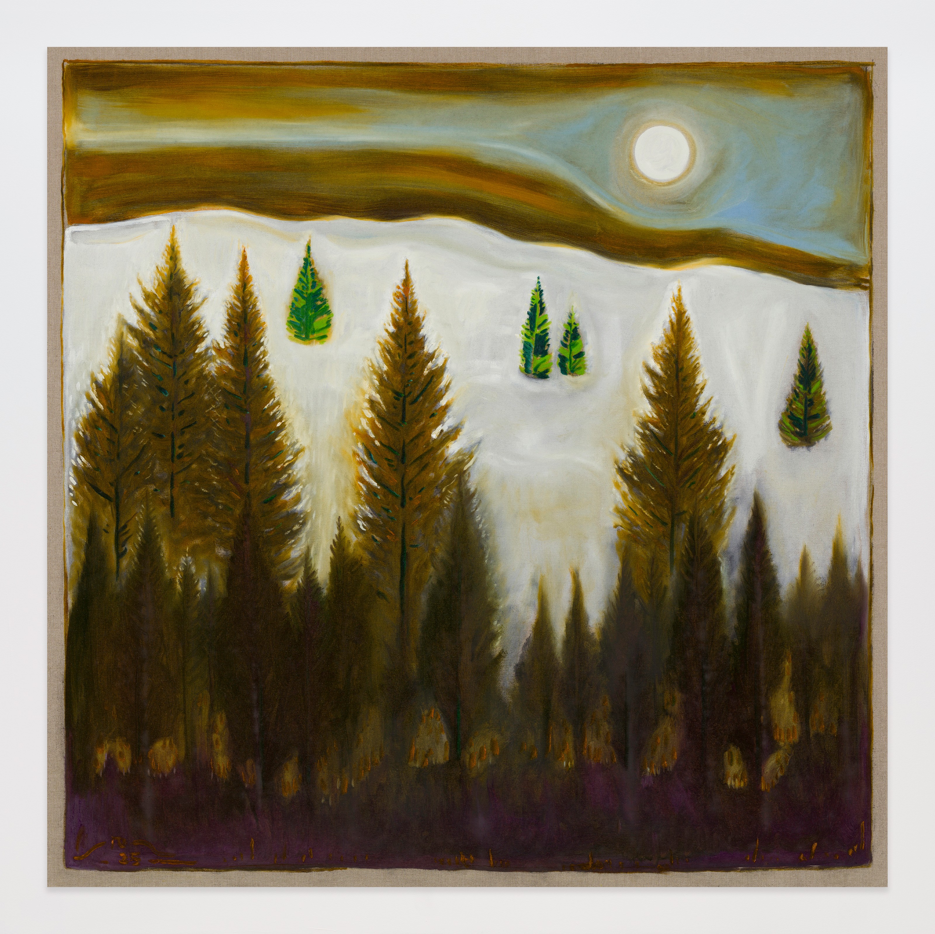 Painting by Billy Childish