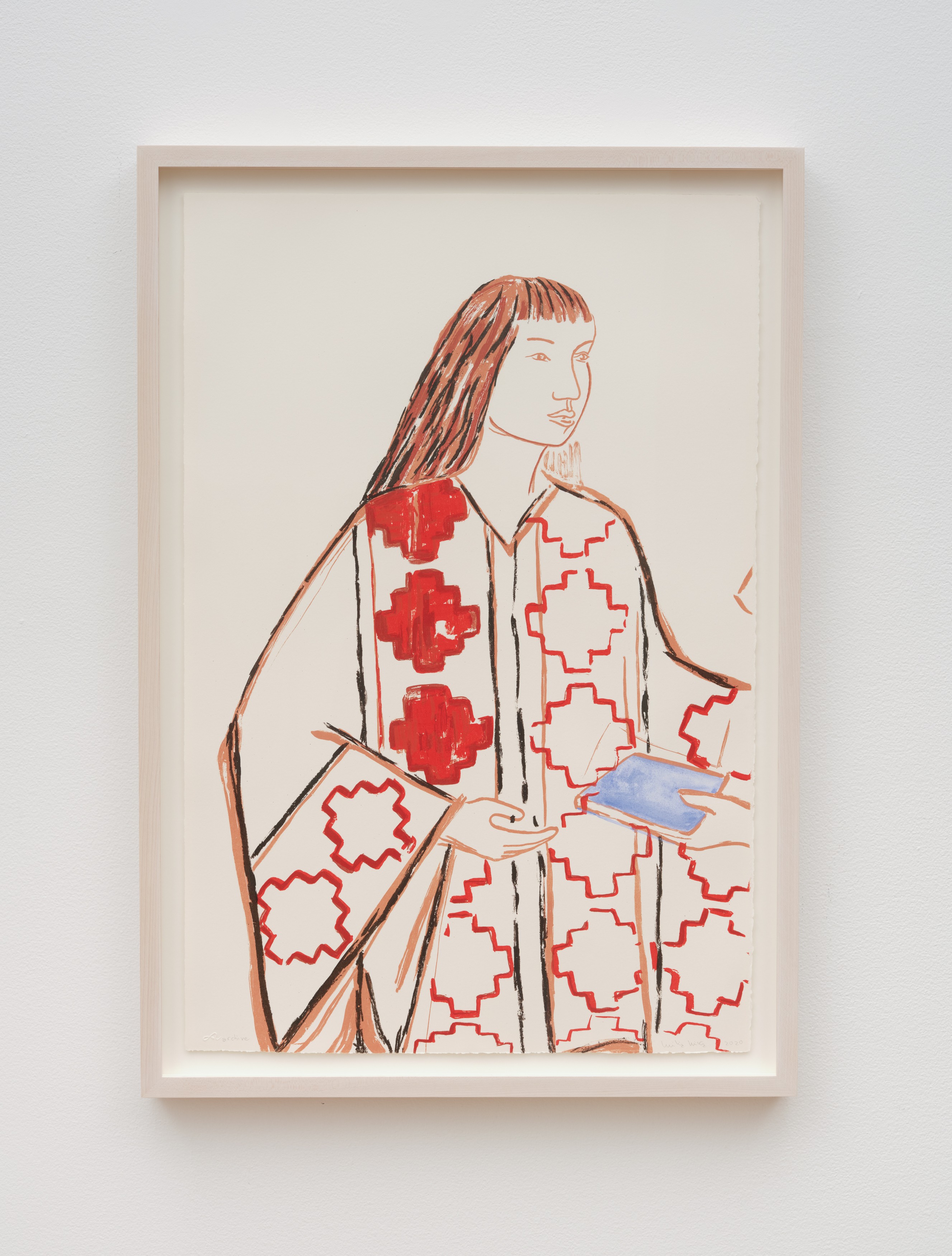 Work on paper by Cecilia Vicuña 