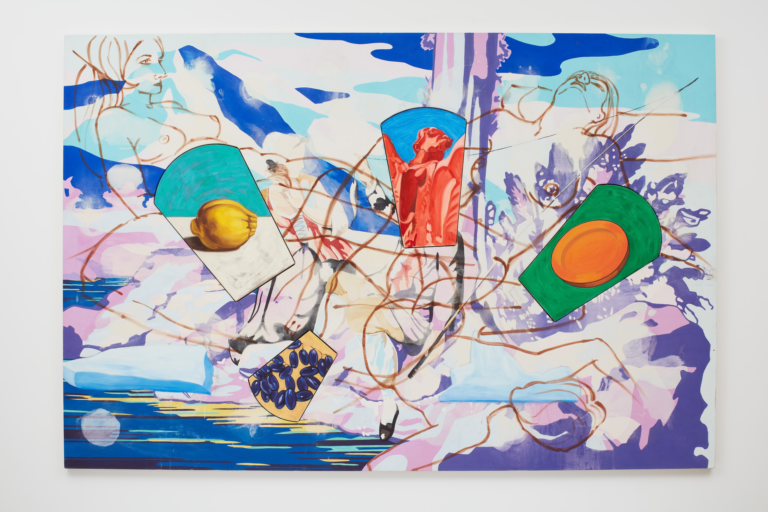Painting by David Salle