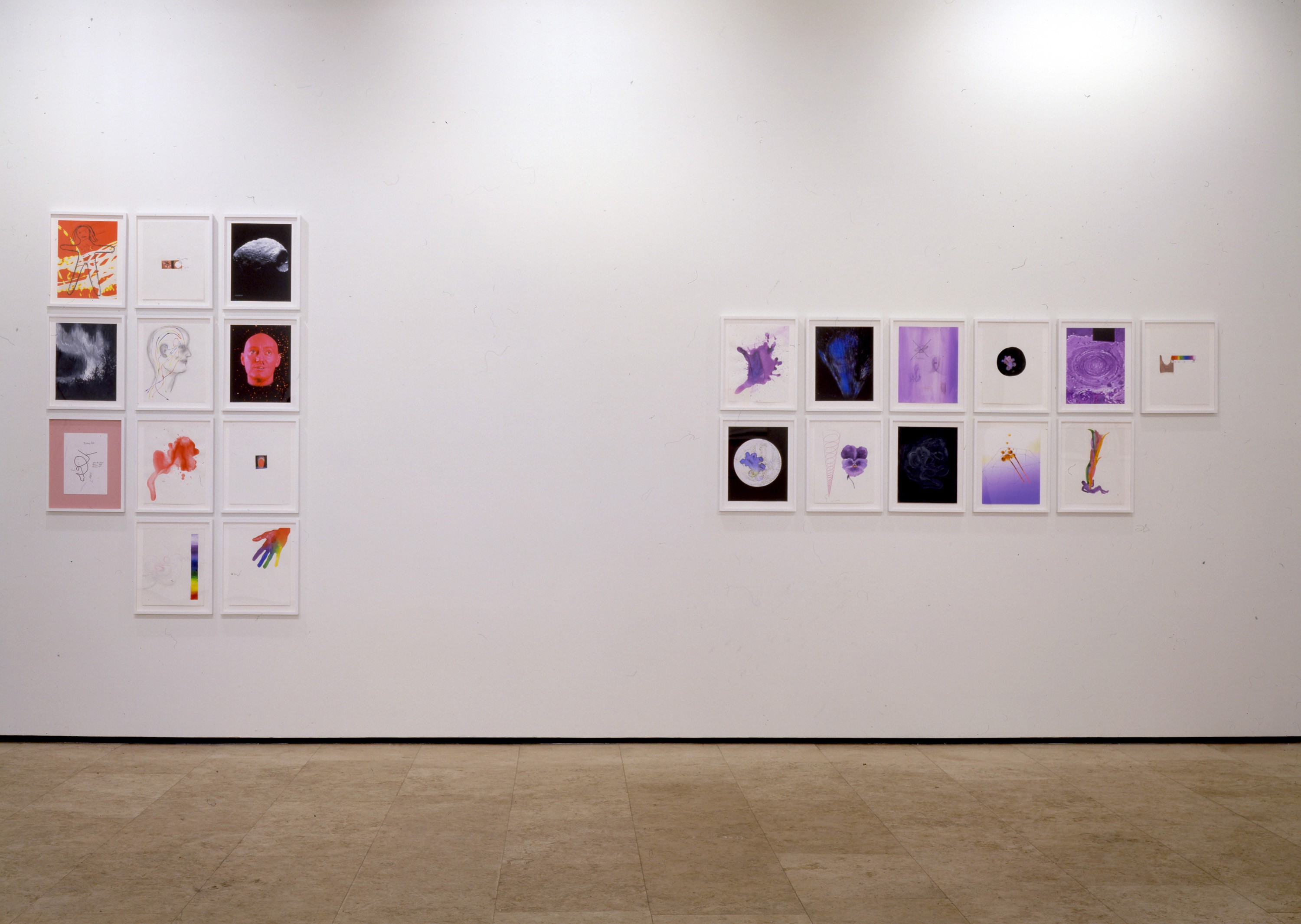 Installation view of Ooze at Lehmann Maupin New York