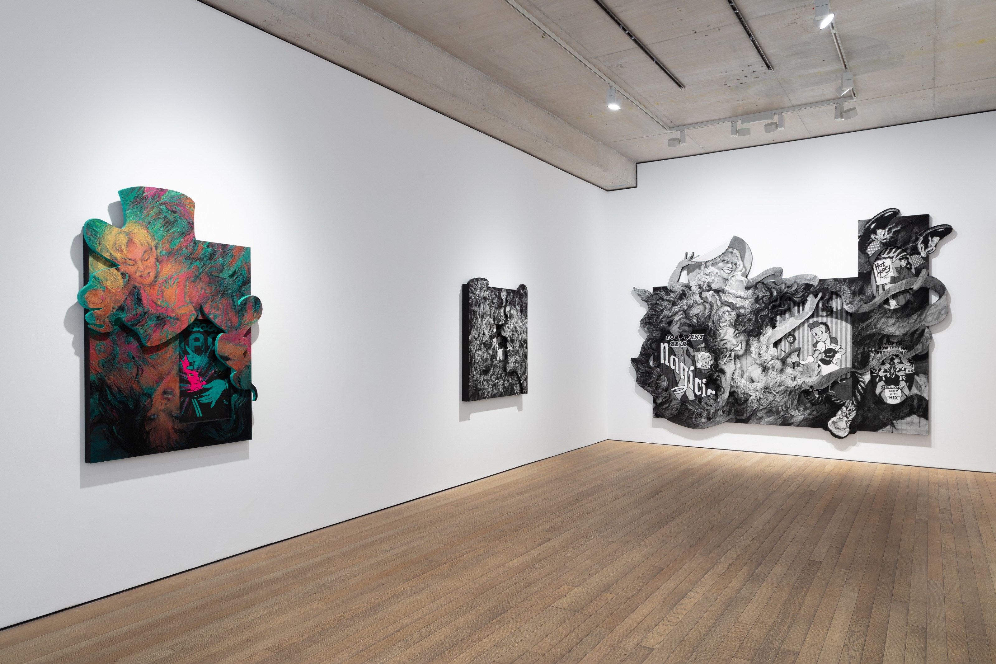 Installation view of Anna Park at Lehmann Maupin London