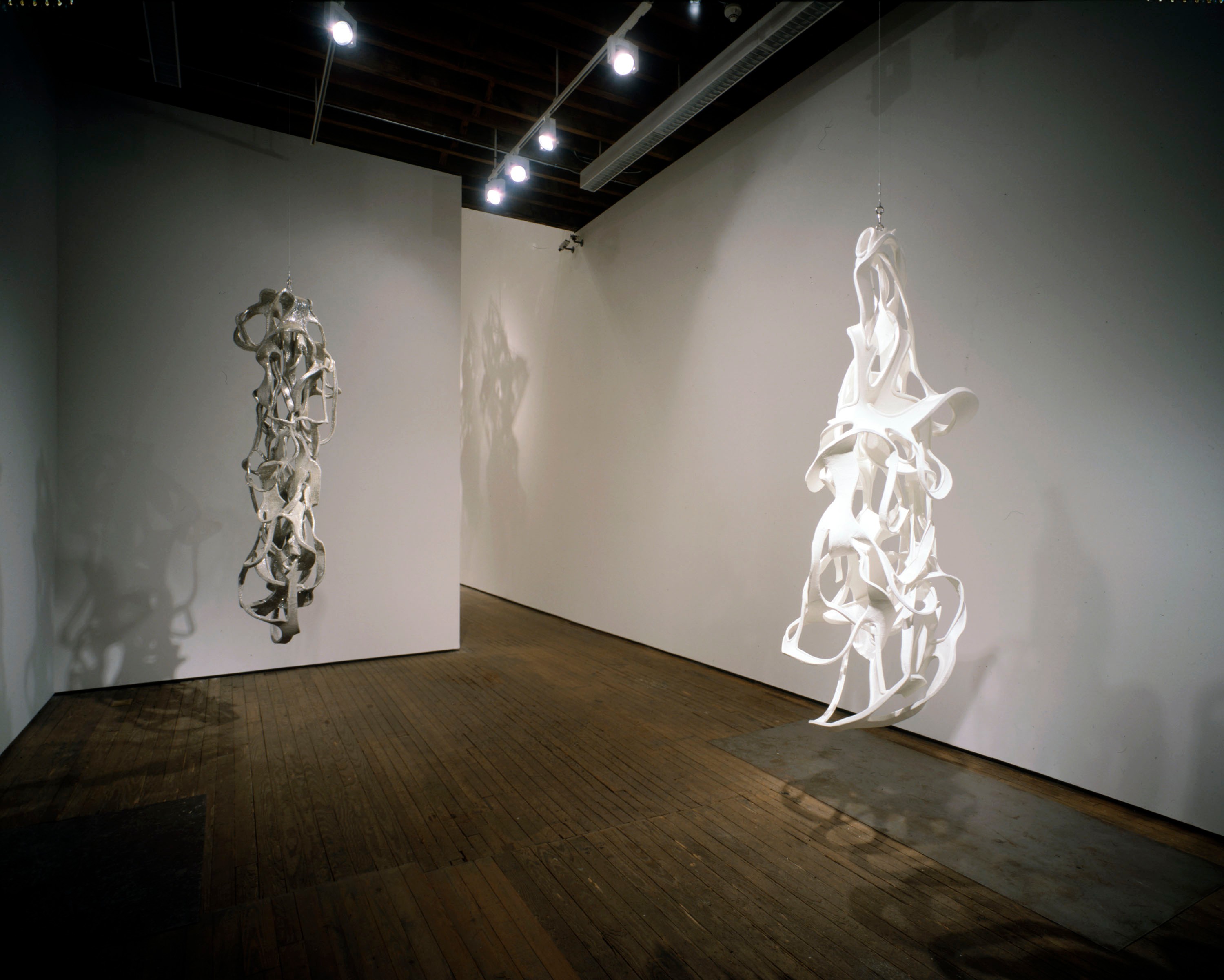 Installation view of Lee Bul at Lehmann Maupin New York