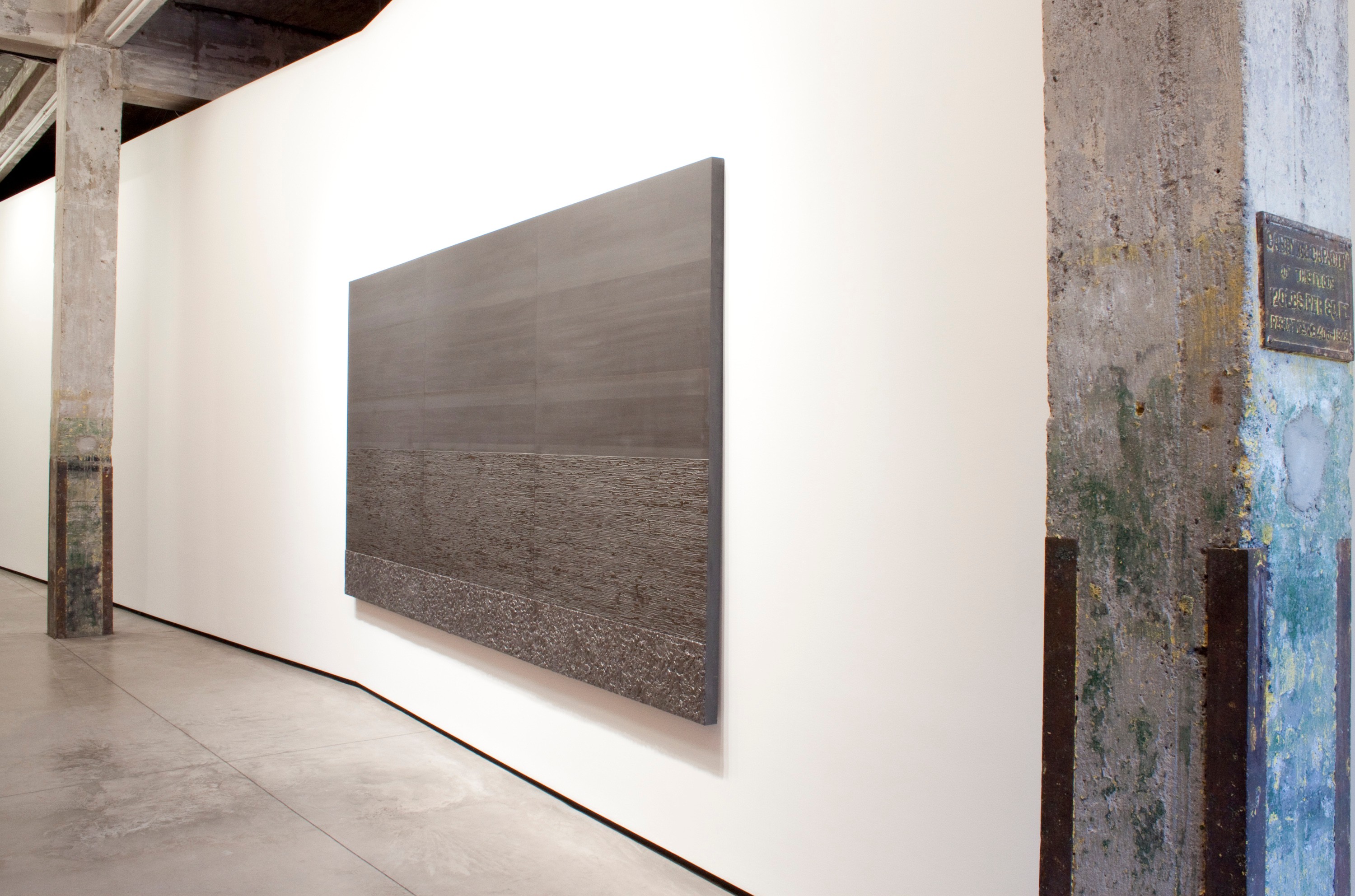 Installation view of The Parallax View att Lehmann Maupin New York