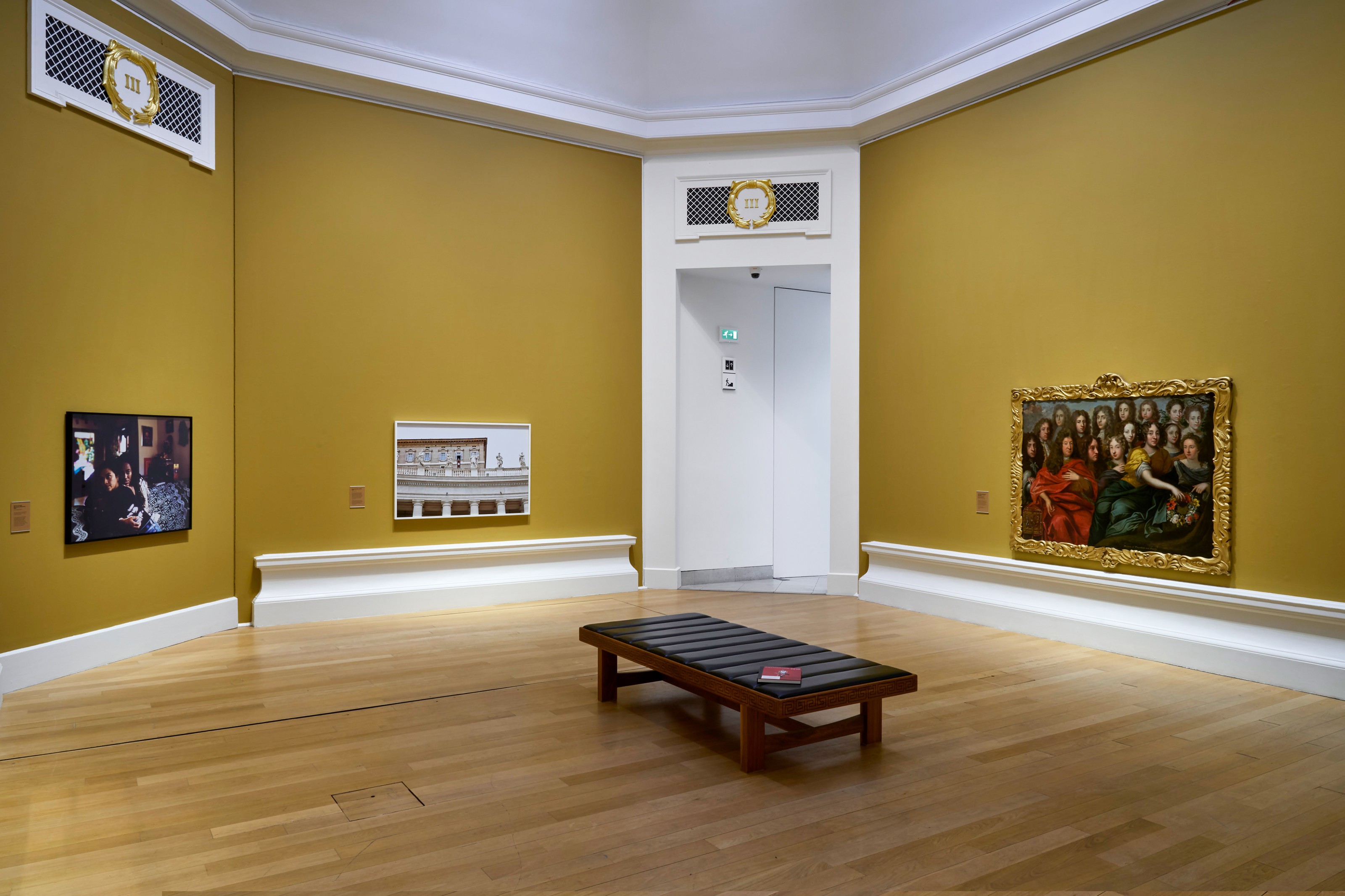 Installation view of To Be Seen at National Galleries of Scotland