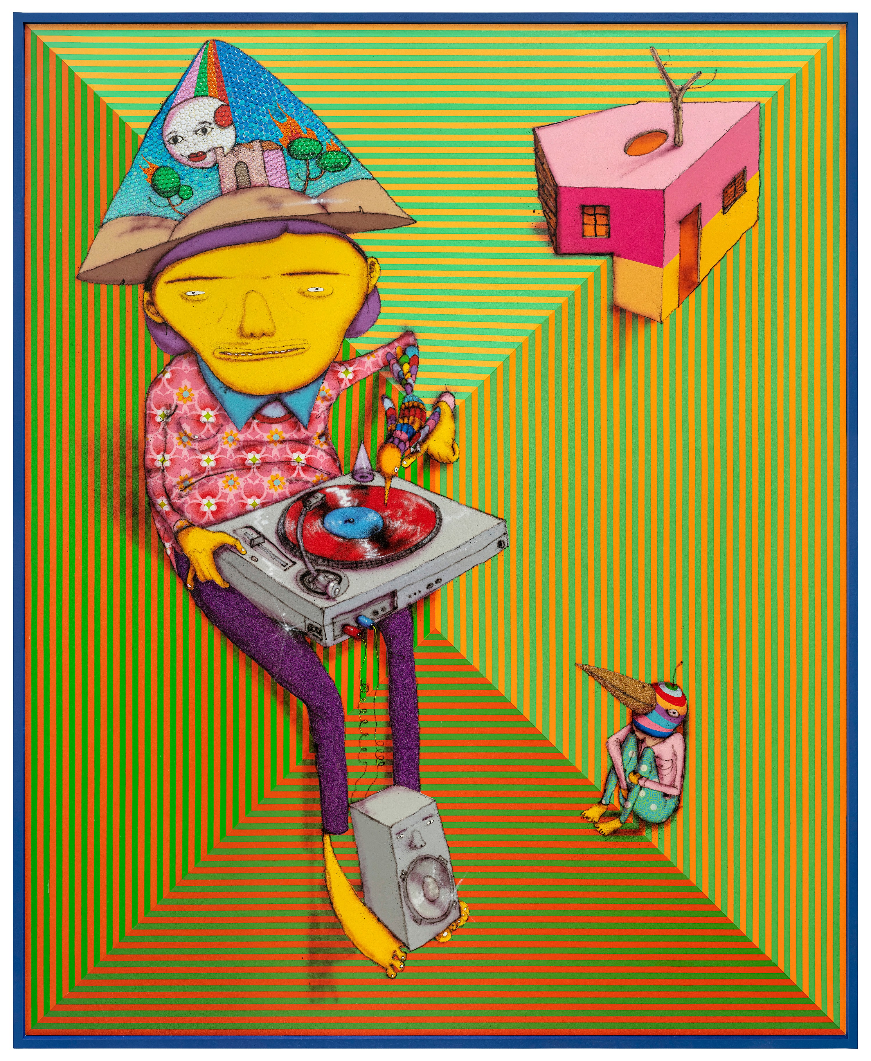 Painting by OSGEMEOS