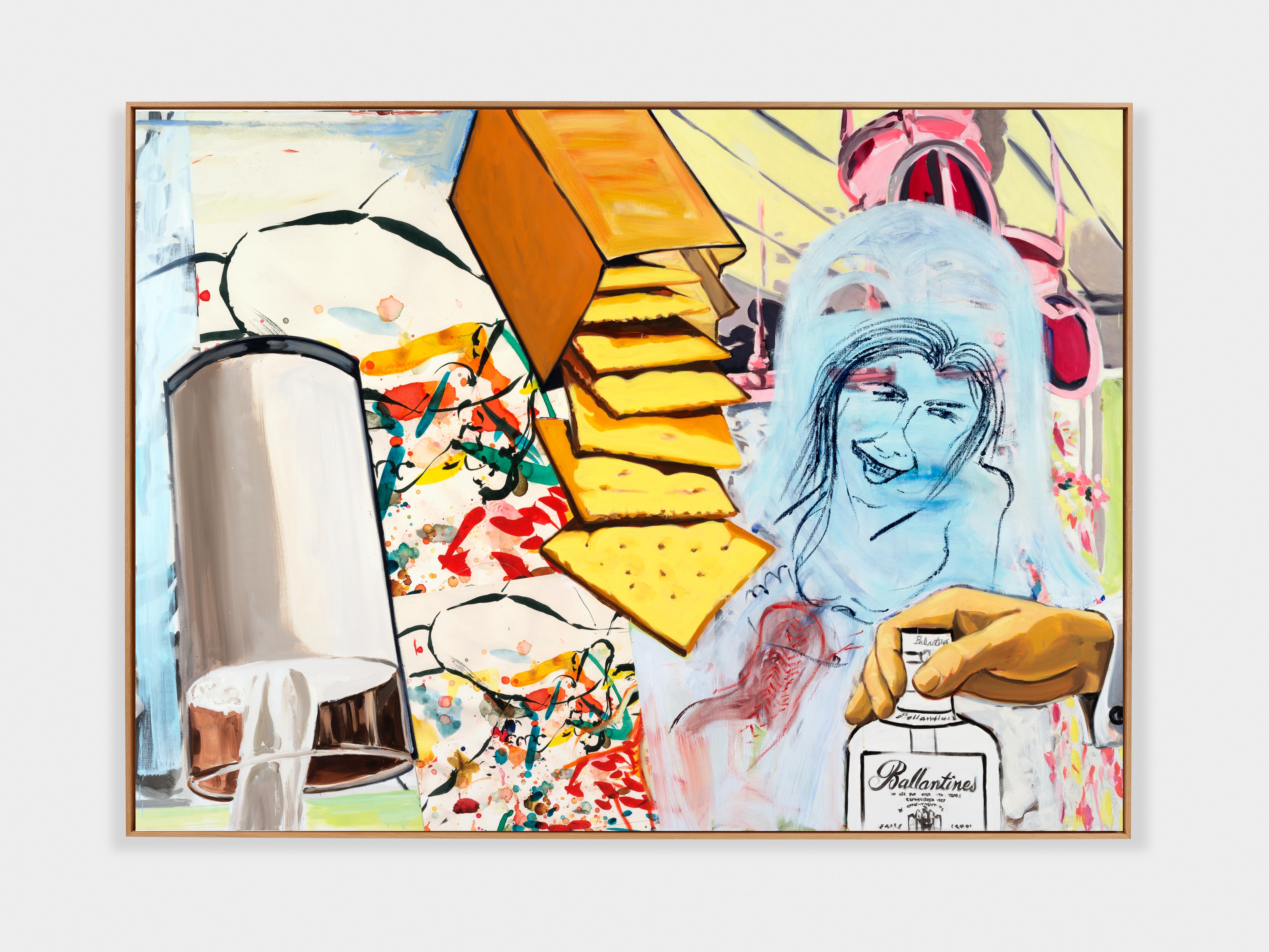 Painting by David Salle