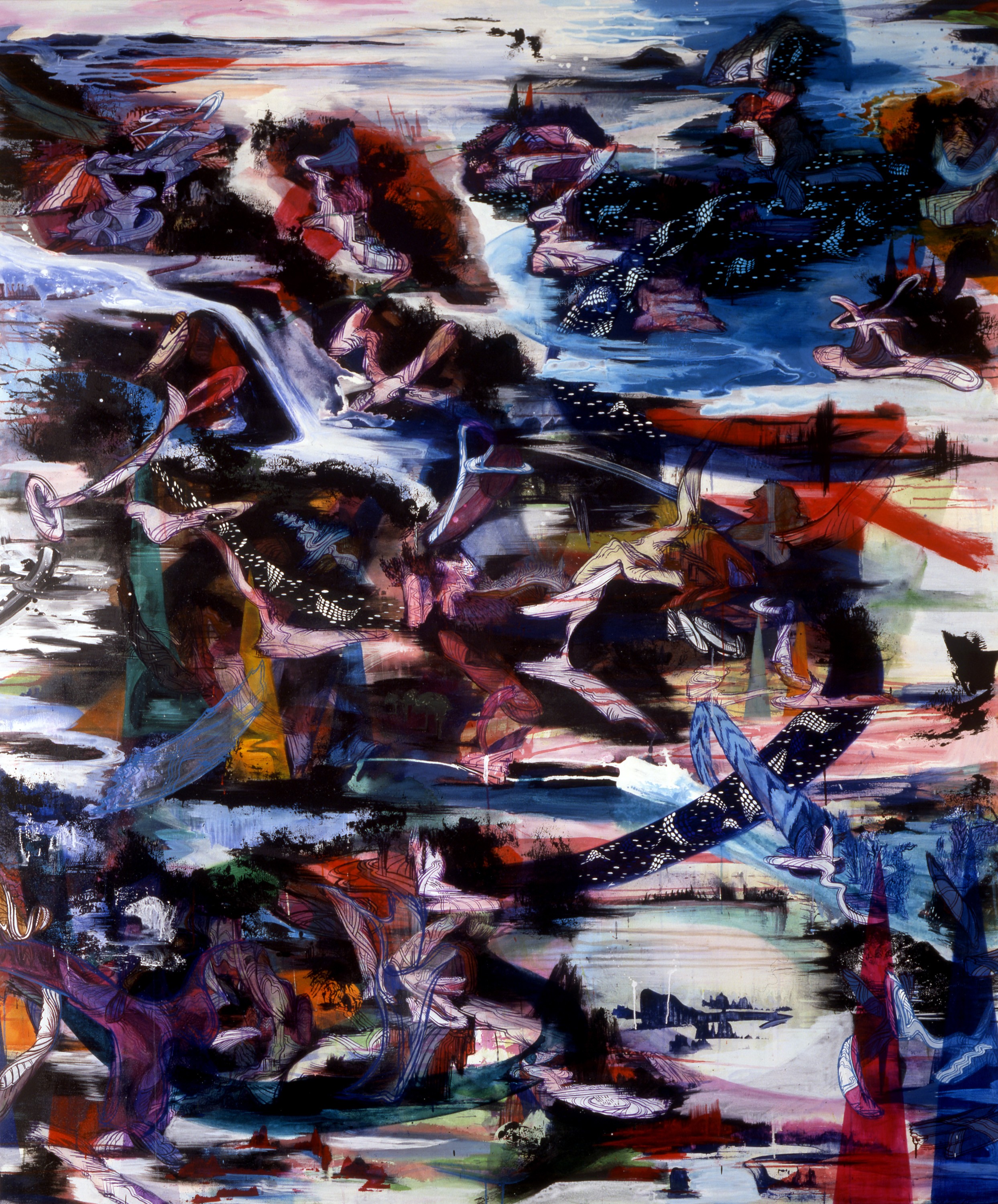 Painting by Suling Wang