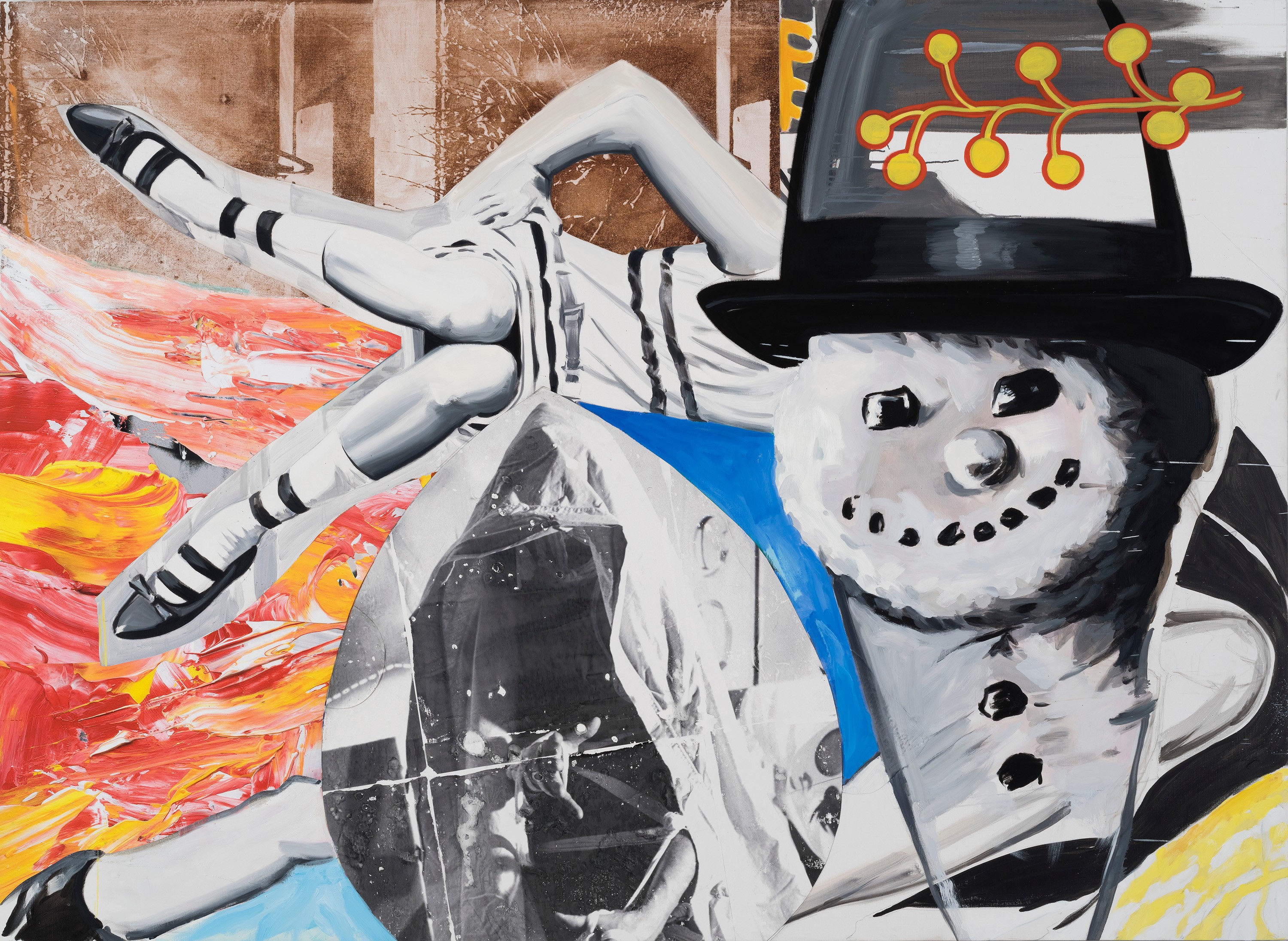 Painting by David Salle