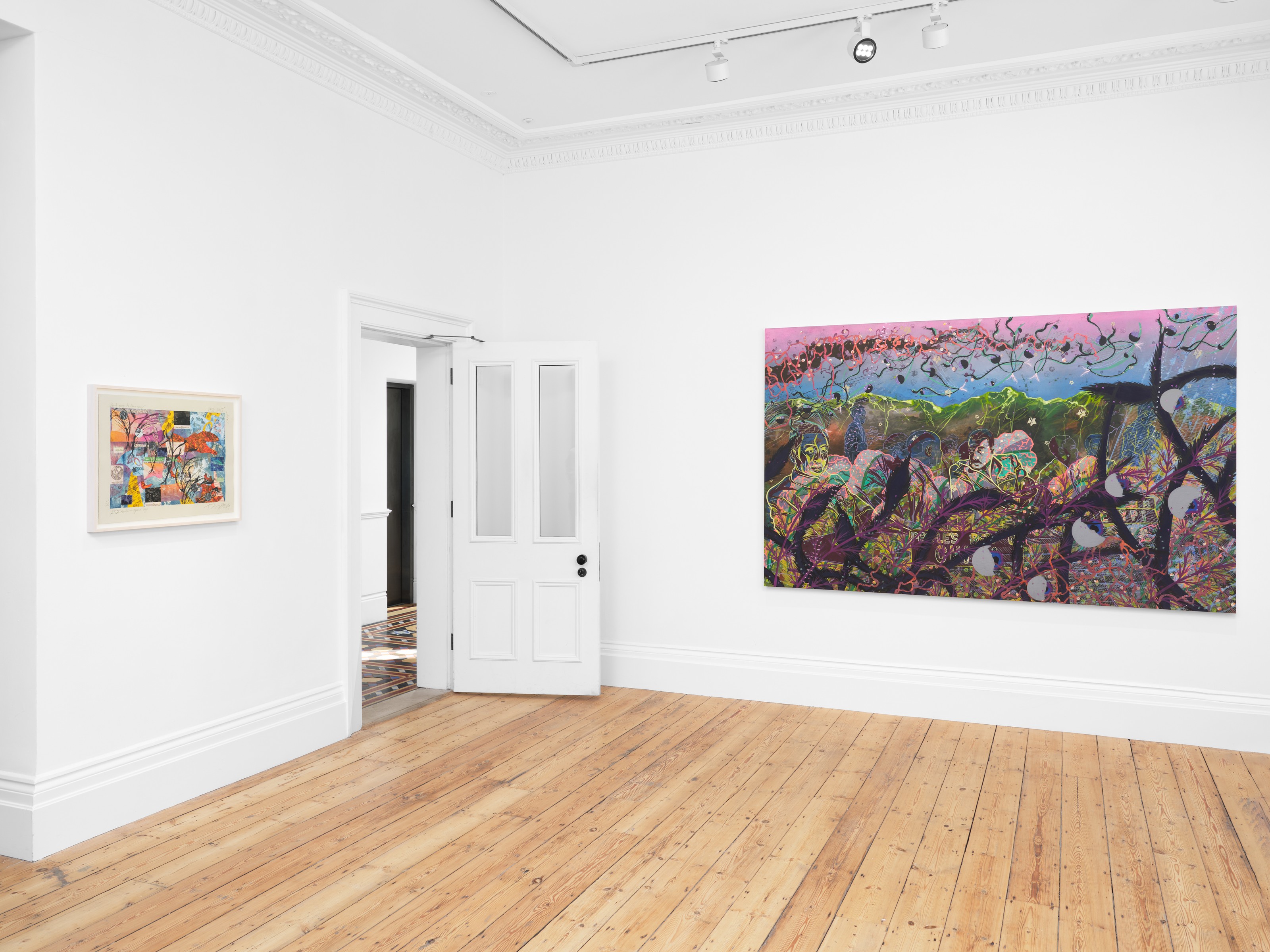 Installation view of Tammy Nguyen at Lehmann Maupin London