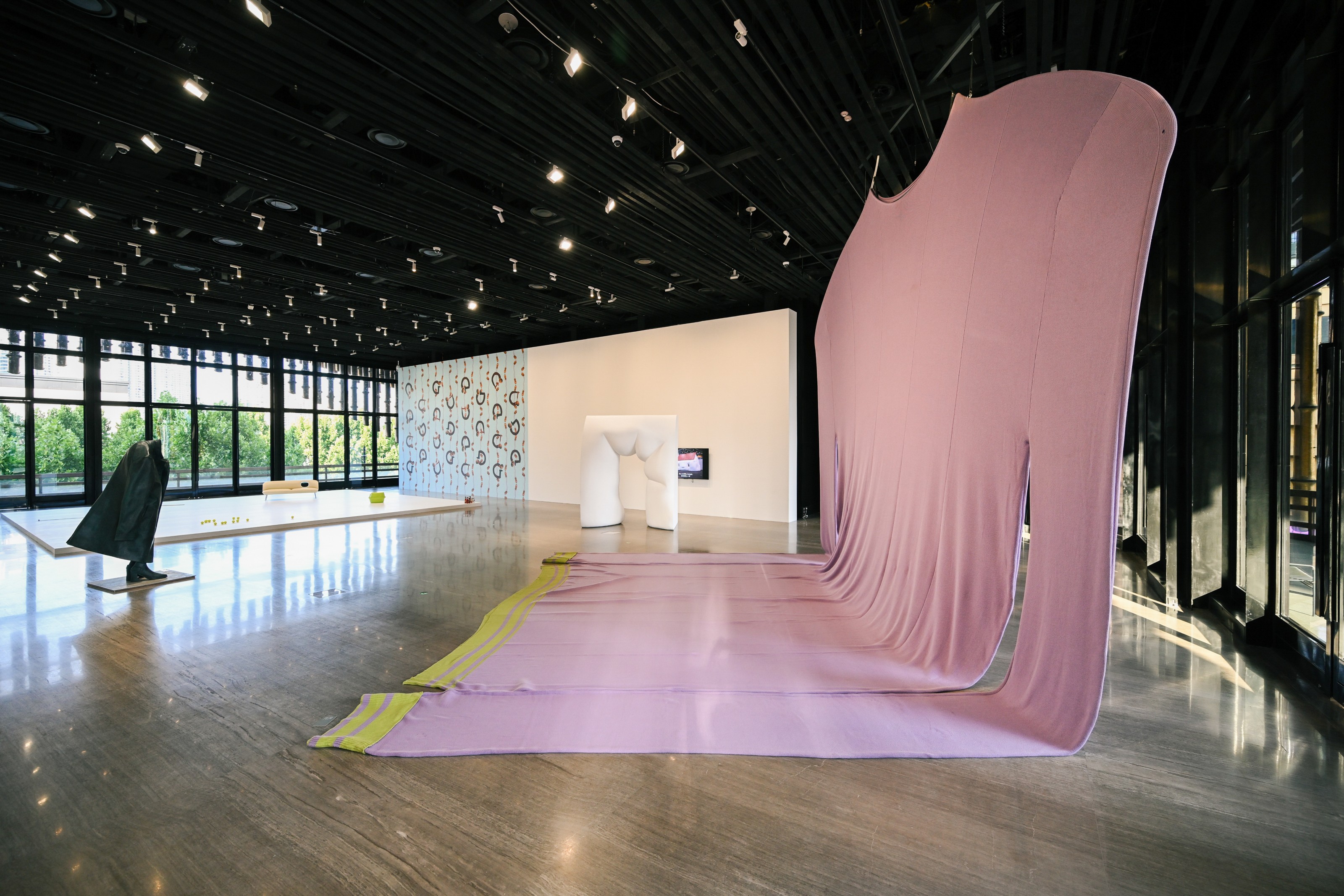 Installation view of Erwin Wurm at Fosun Foundation