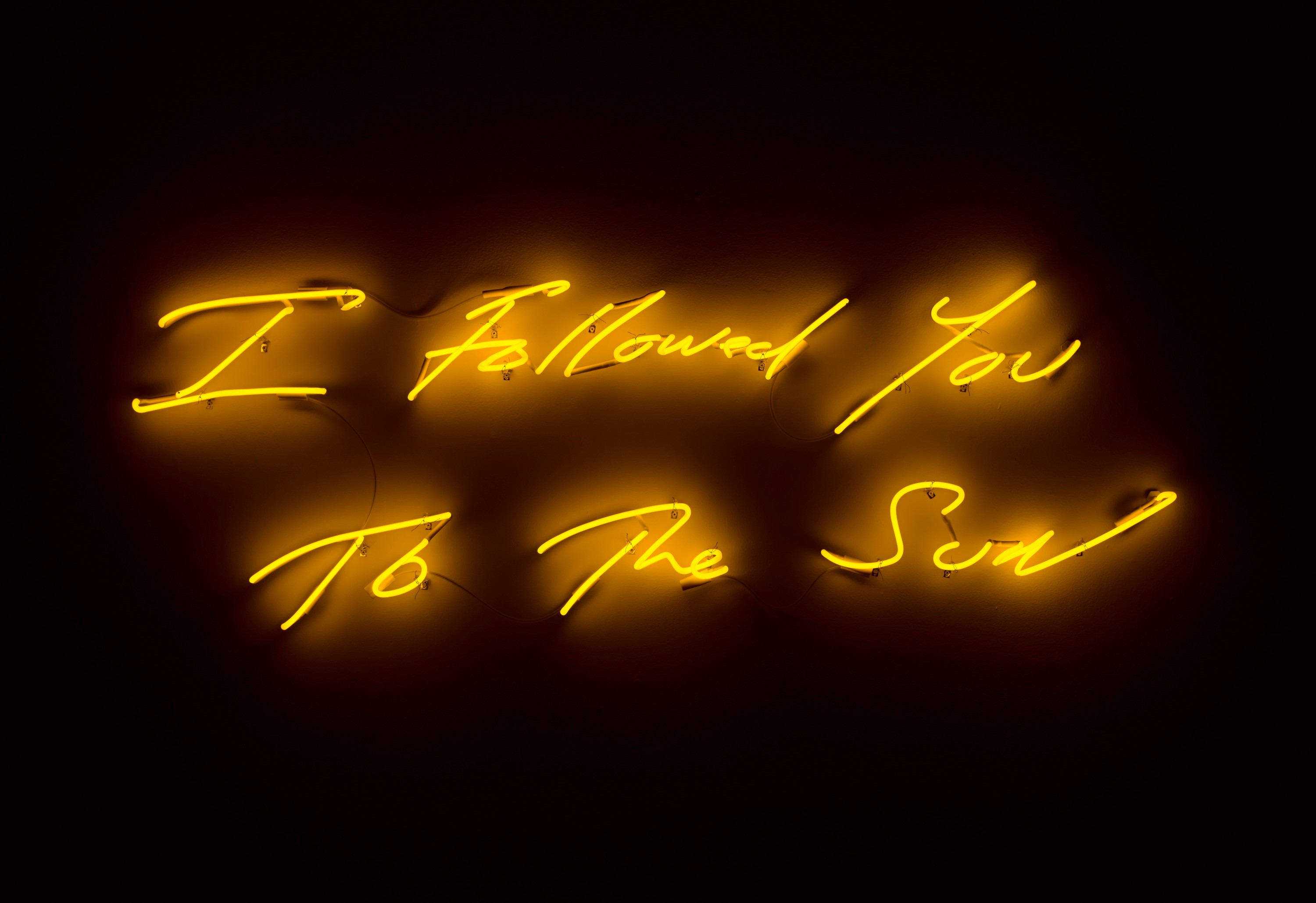 Neon sculpture by Tracey Emin