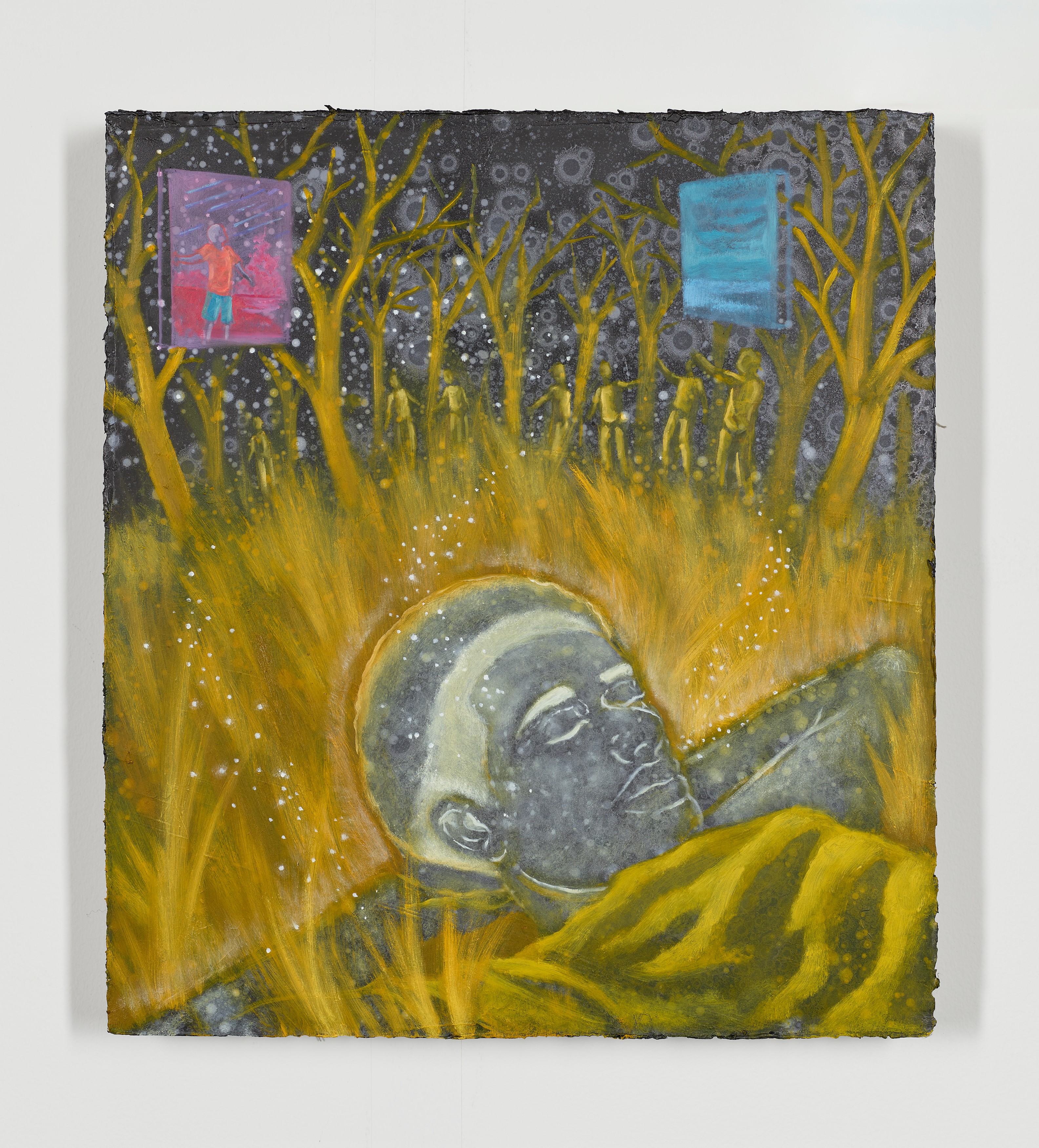 Painting by Dominic Chambers