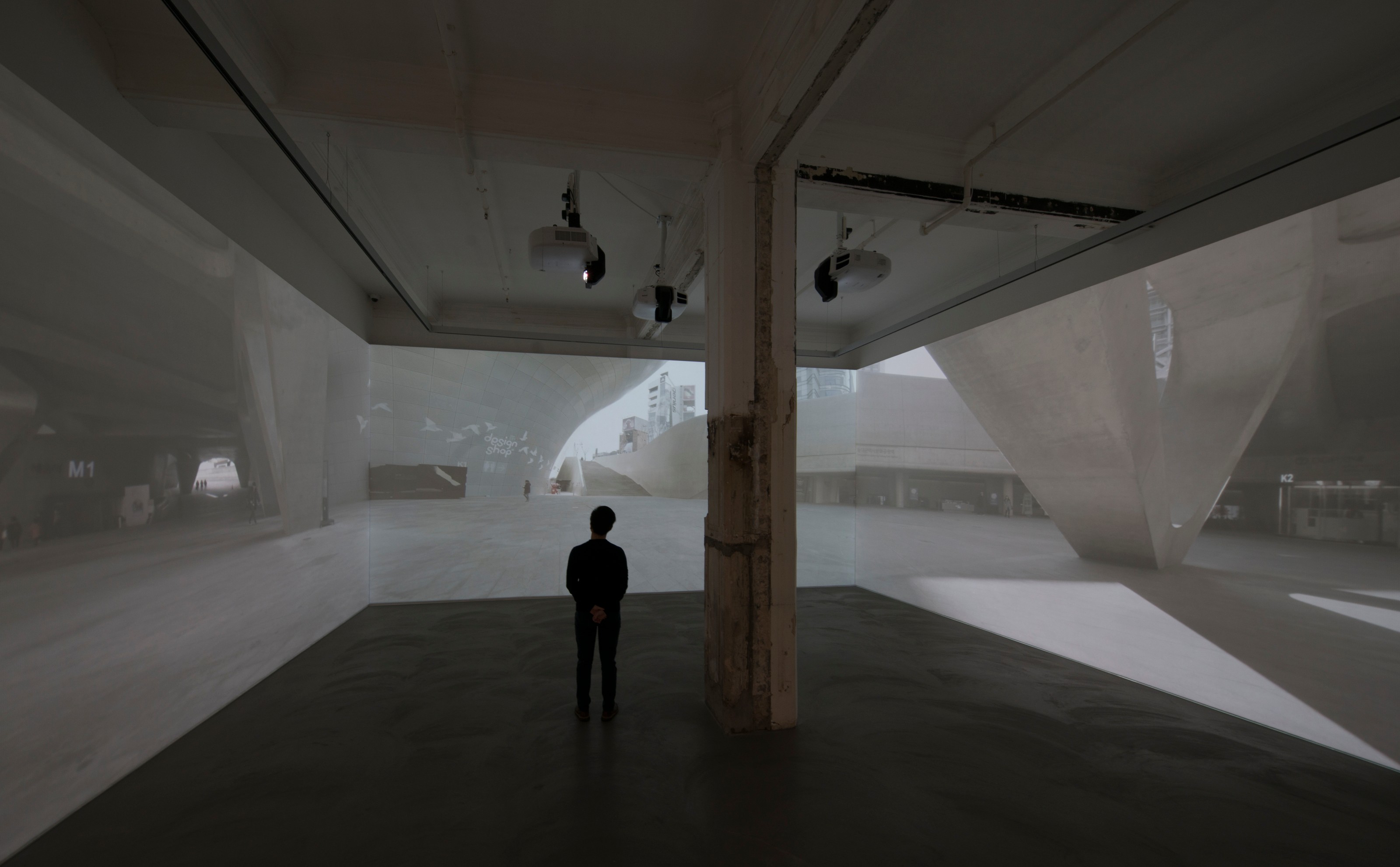 Installation view of Do Ho Suh at Lehmann Maupin Hong Kong