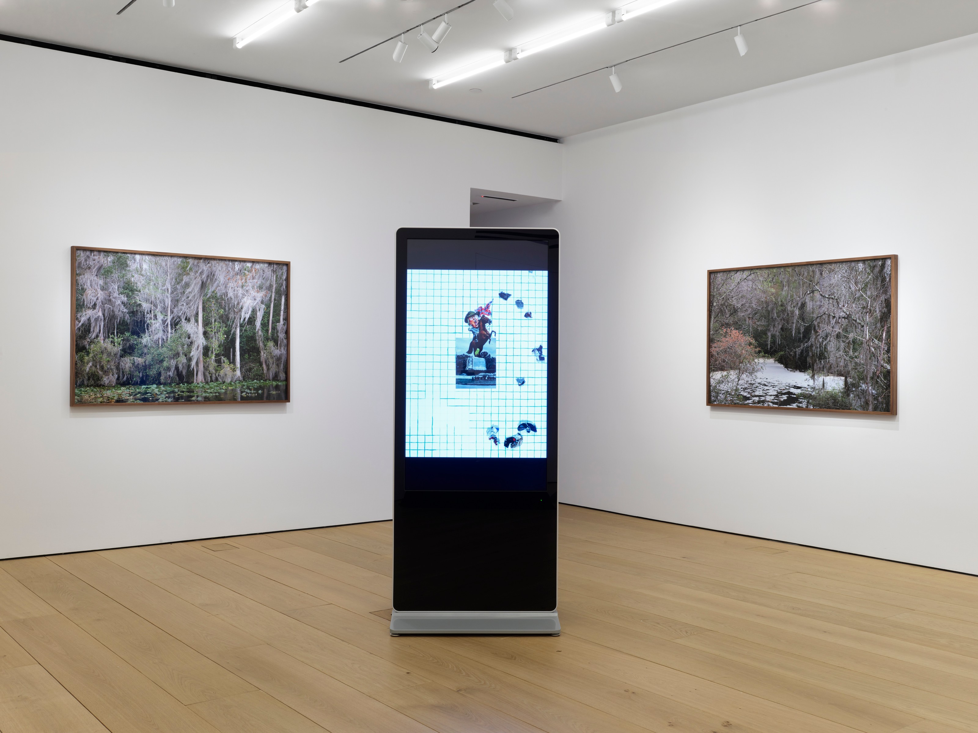 Installation view of Catherine Opie at Lehmann Maupin New York