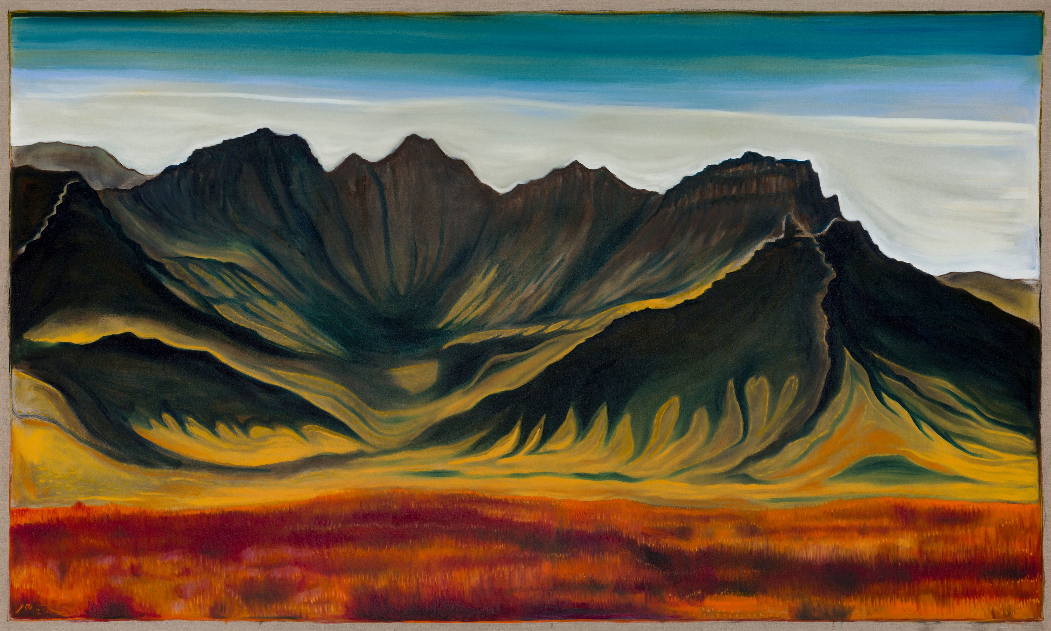 Painting by Billy Childish