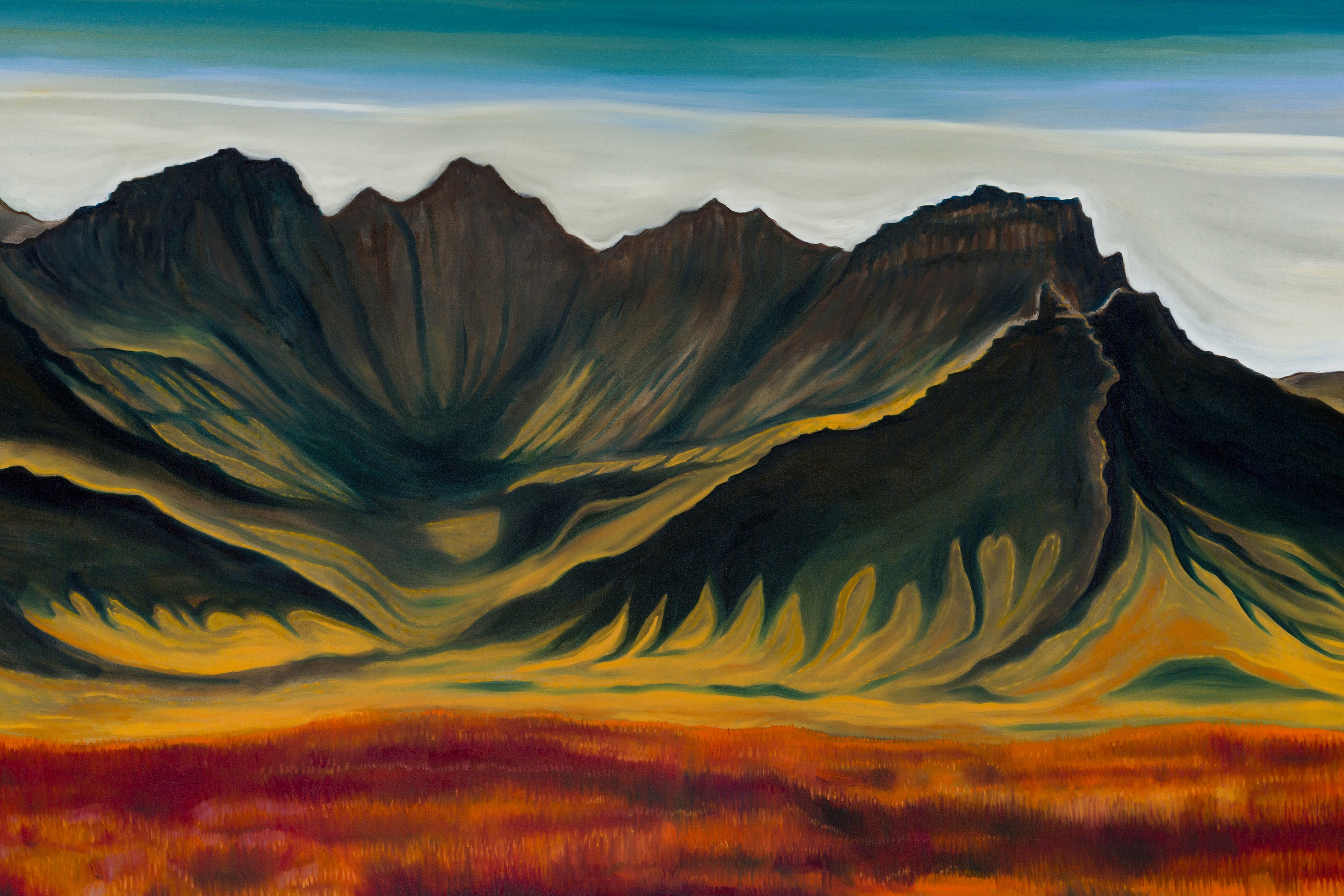 Painting by Billy Childish