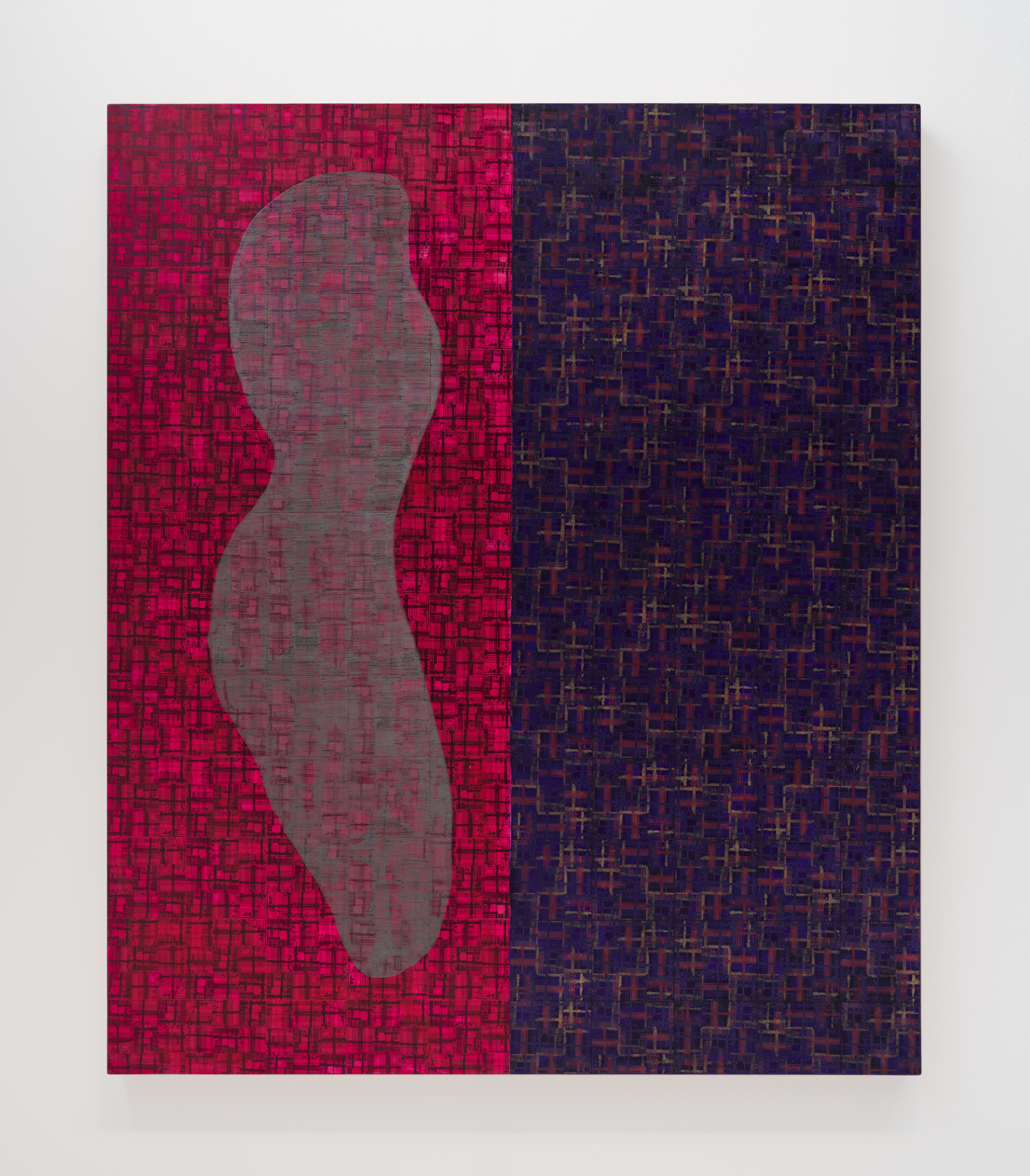 Painting by McArthur Binion