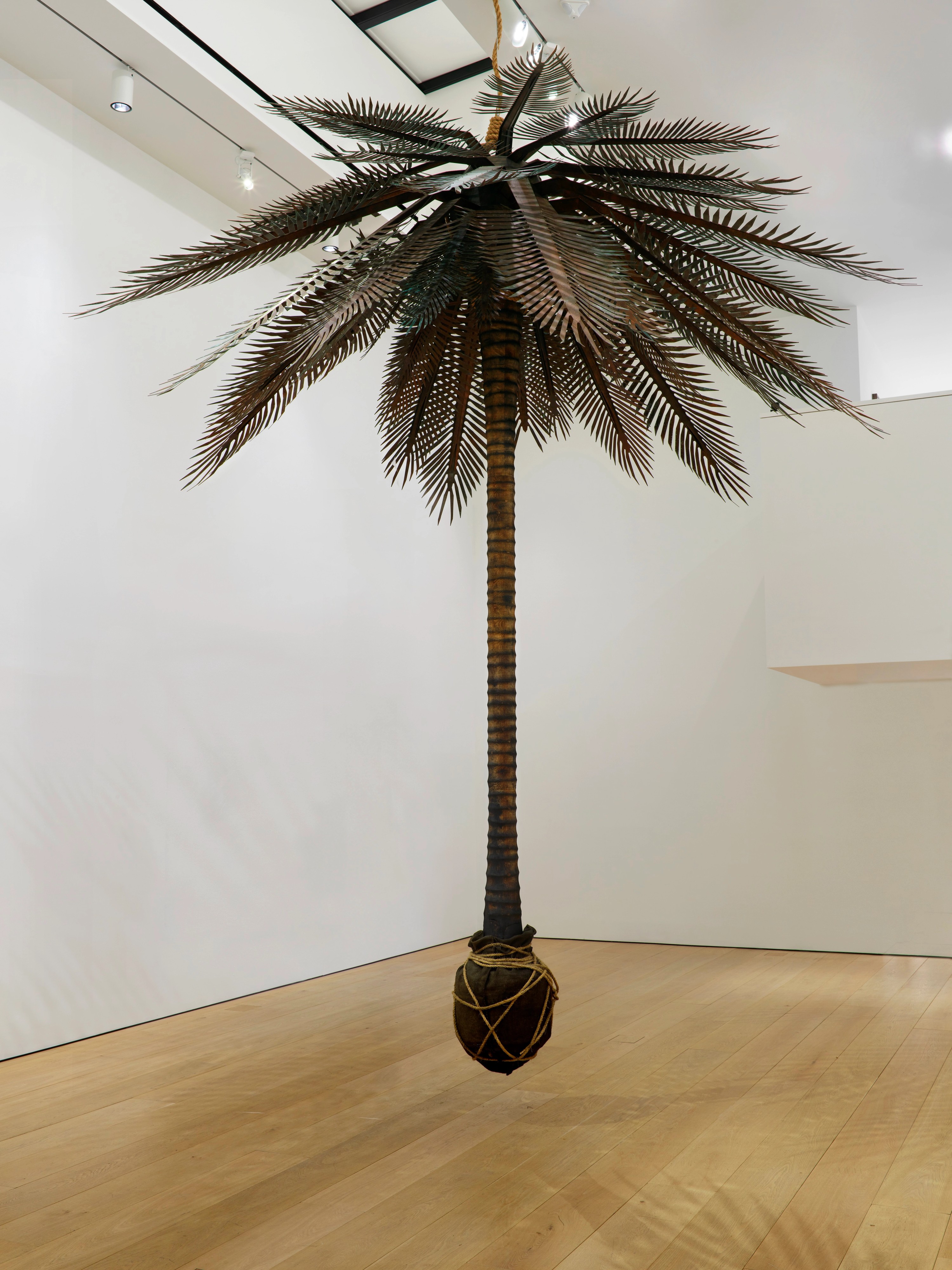 Hanging sculpture by Teresita Fernández