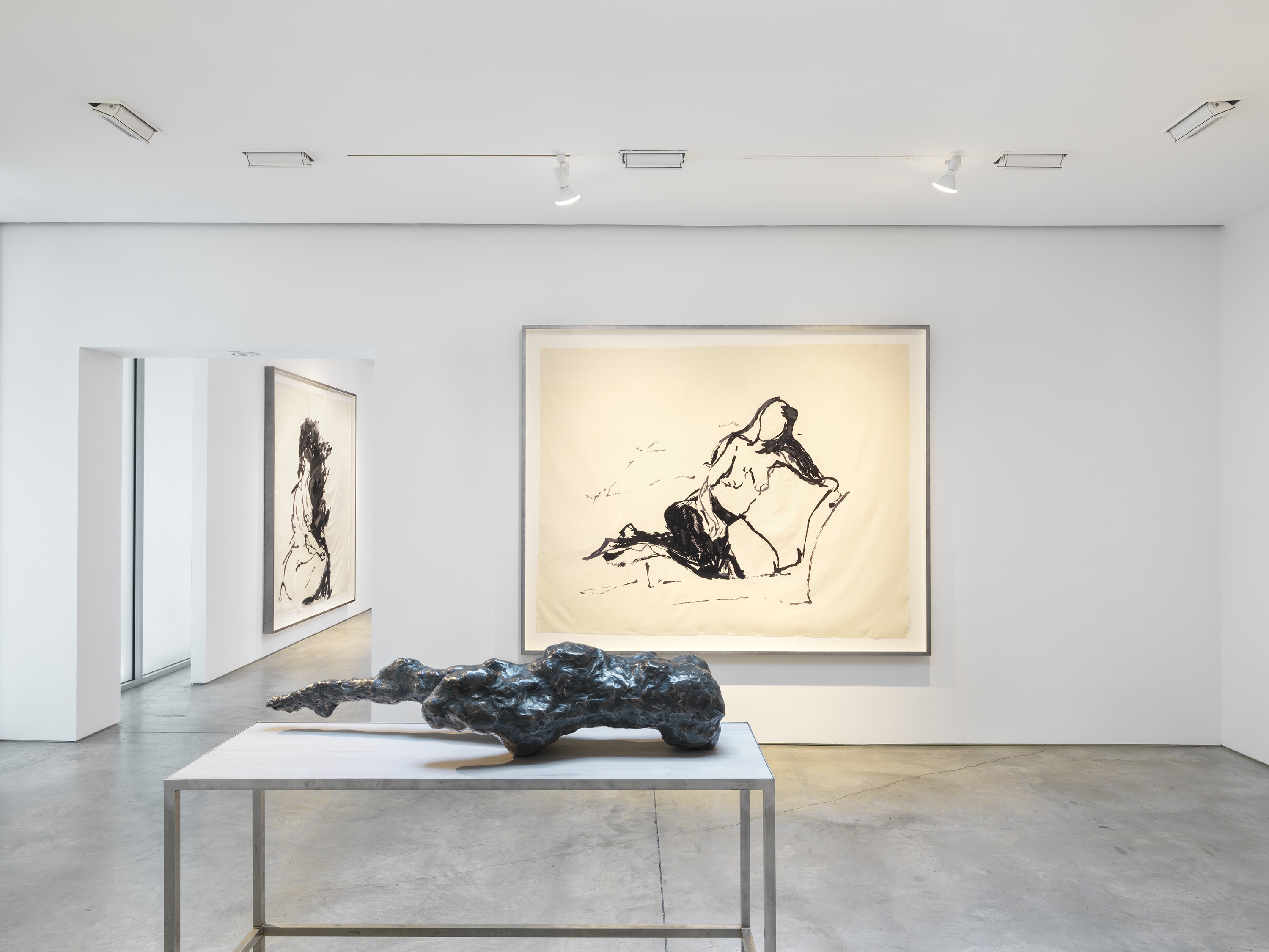 Installation view of Tracey Emin at Lehmann Maupin New York