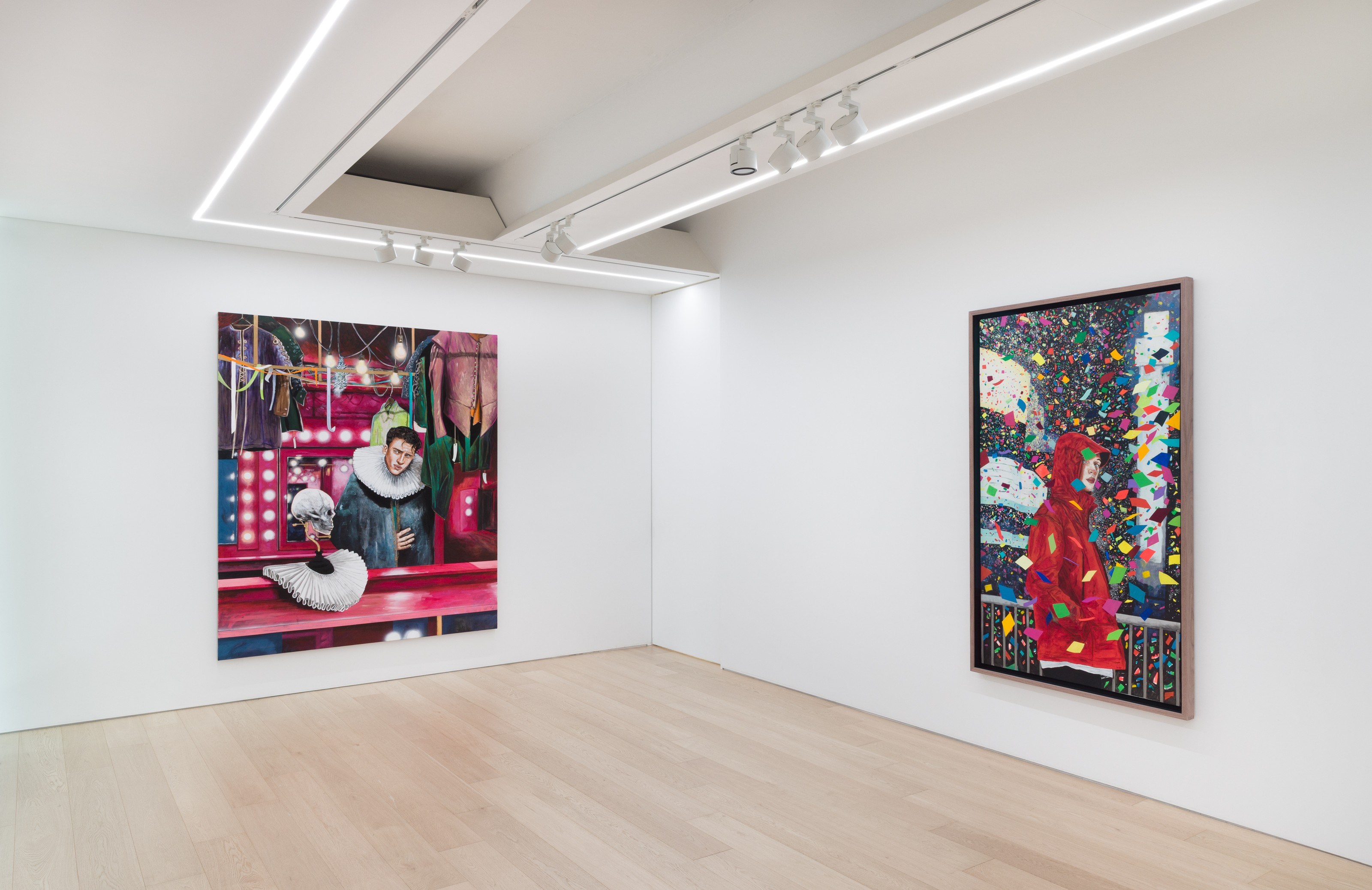 Installation view of Hernan Bas at Lehmann Maupin Seoul