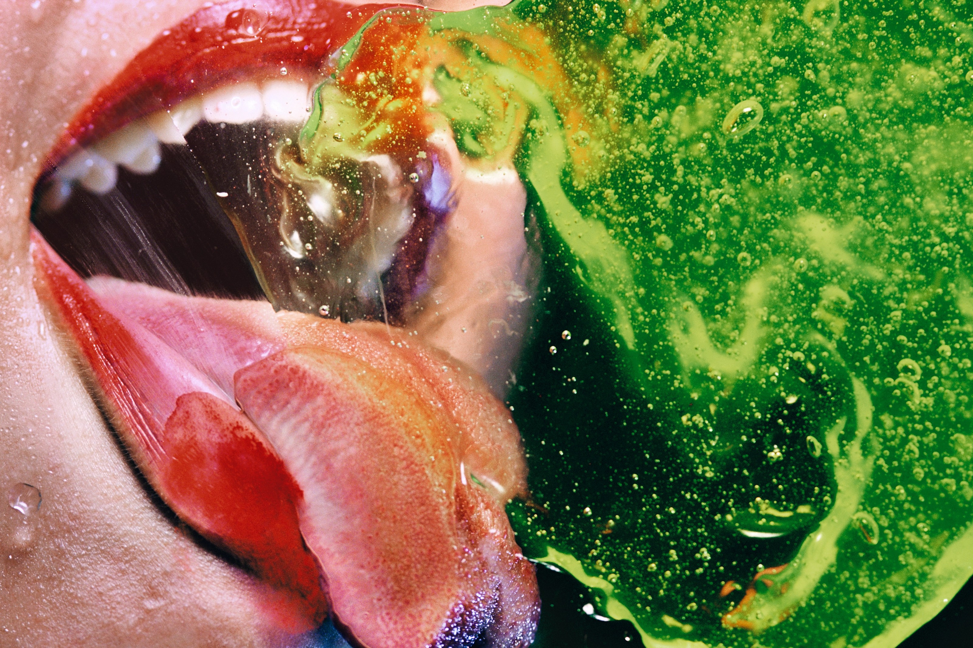 Painting by Marilyn Minter