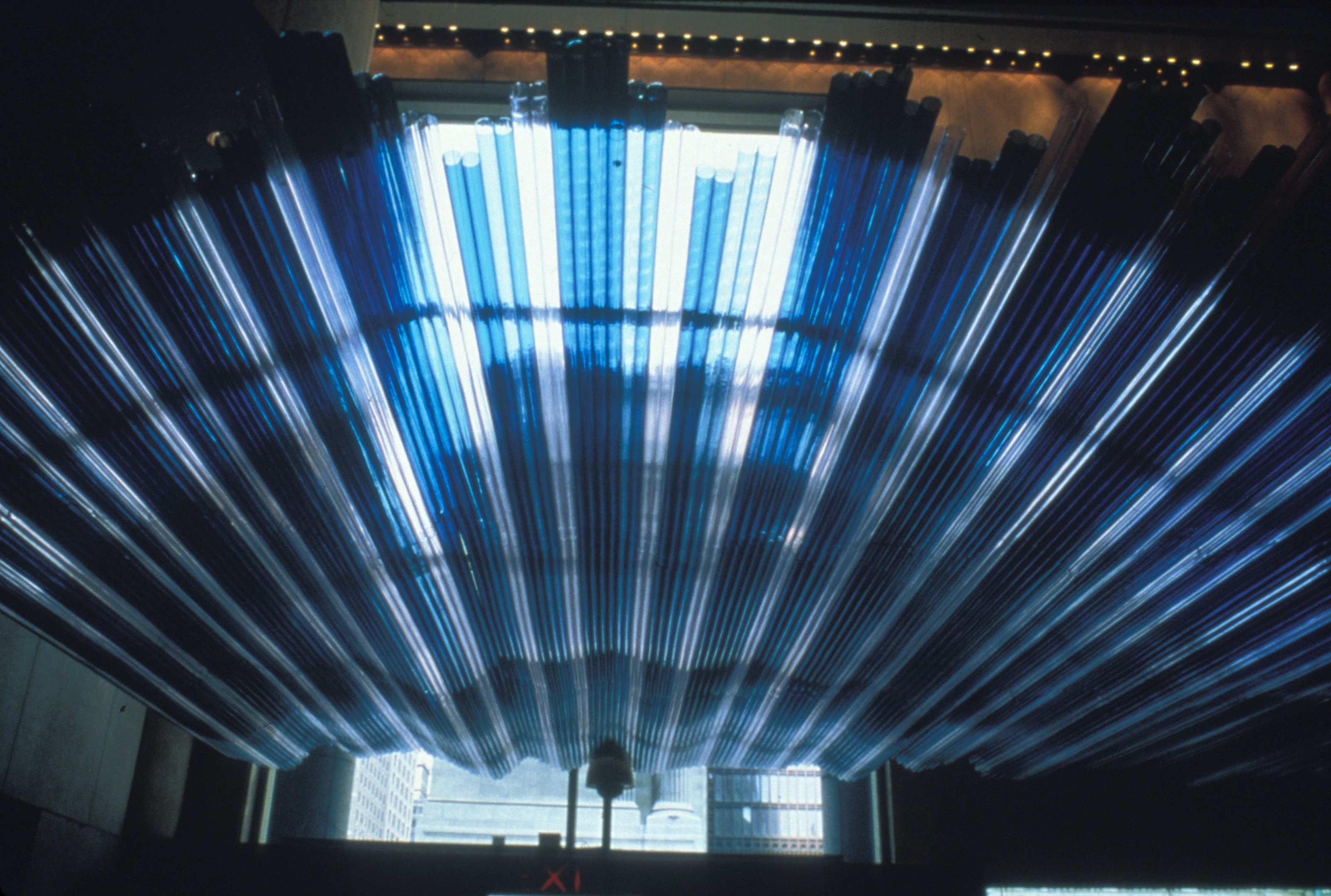 Installation of Teresita Fernández at Whitney Museum of Contemporary Art