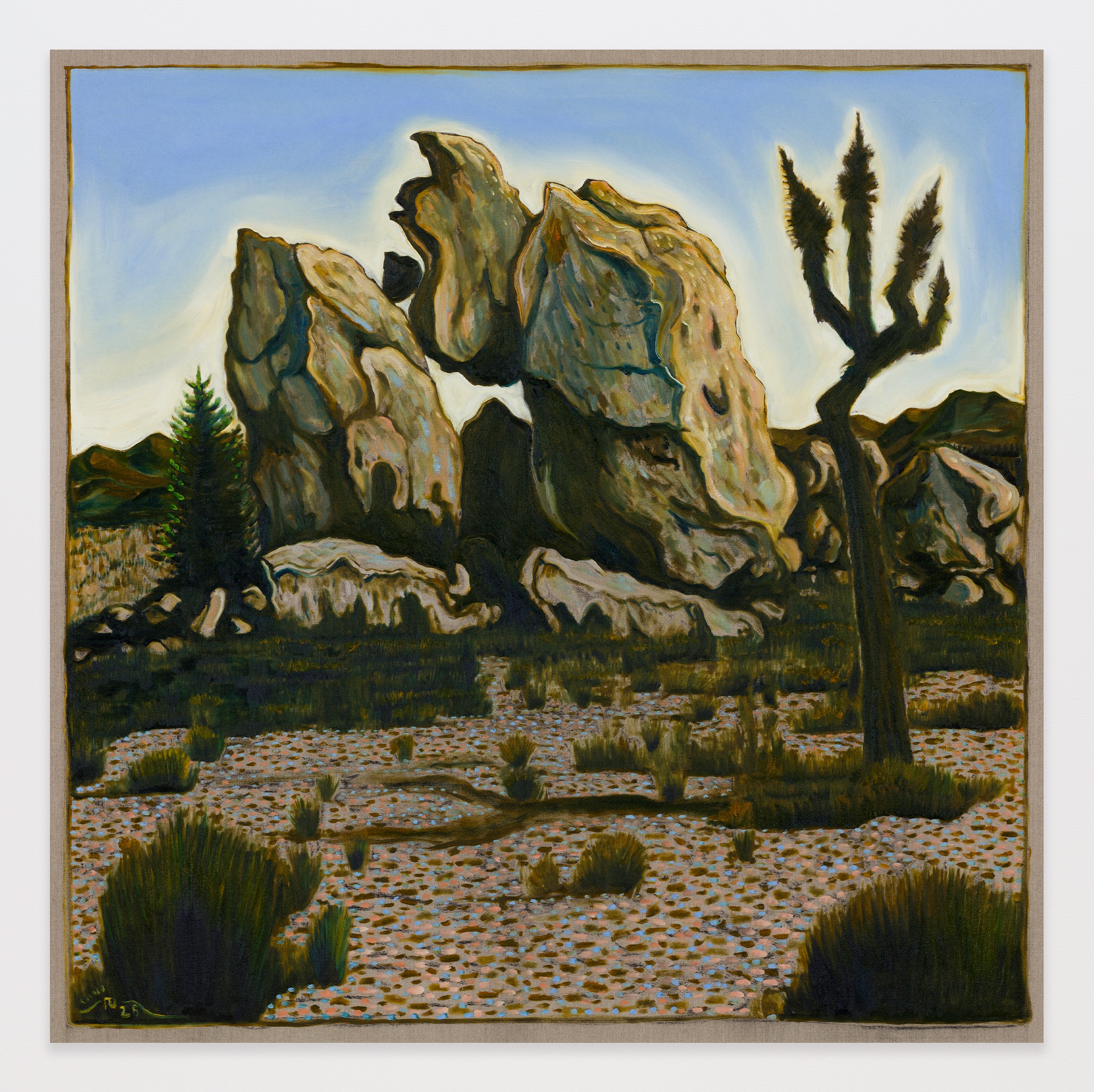 Painting by Billy Childish