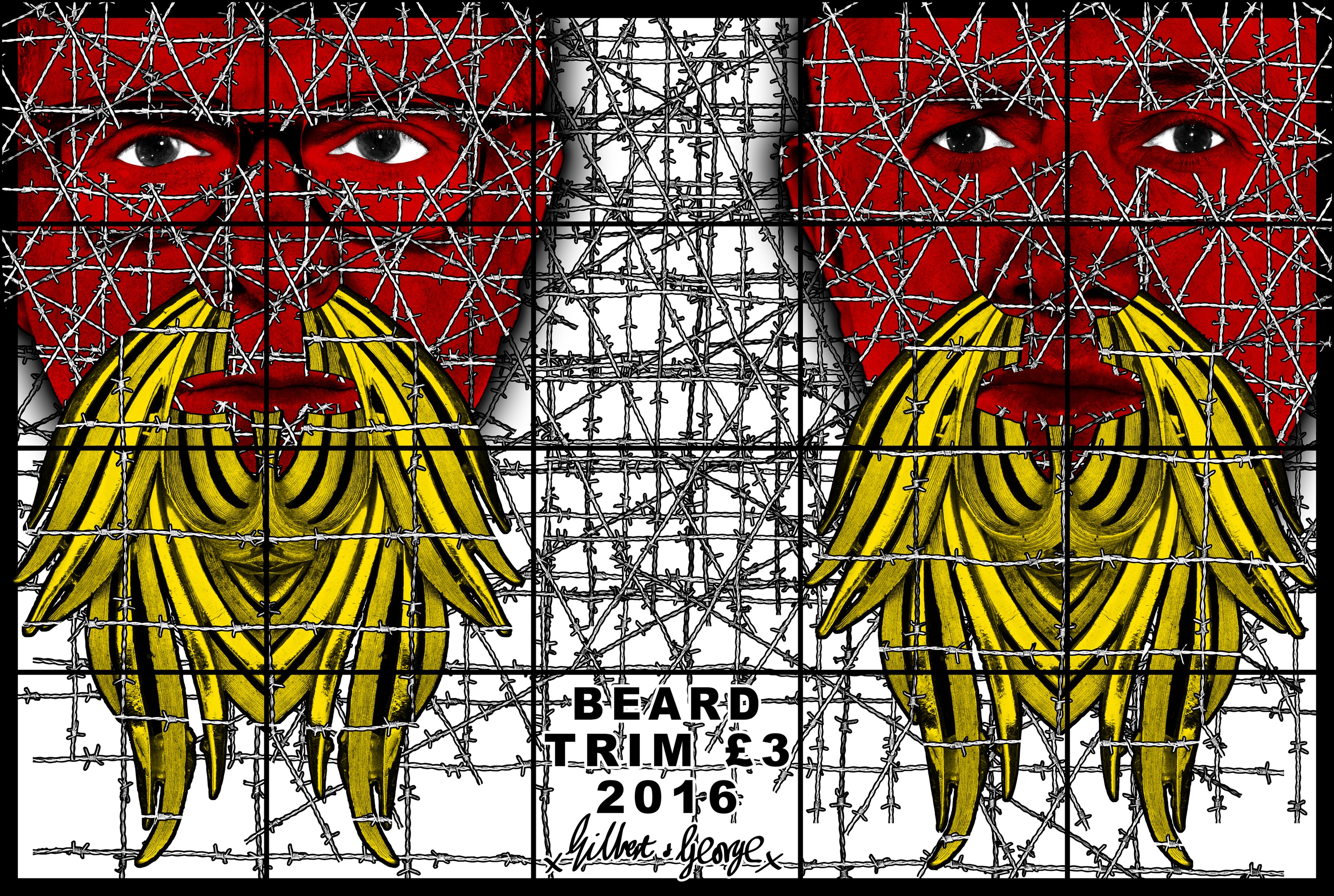 The Beard Pictures by Gilbert & George