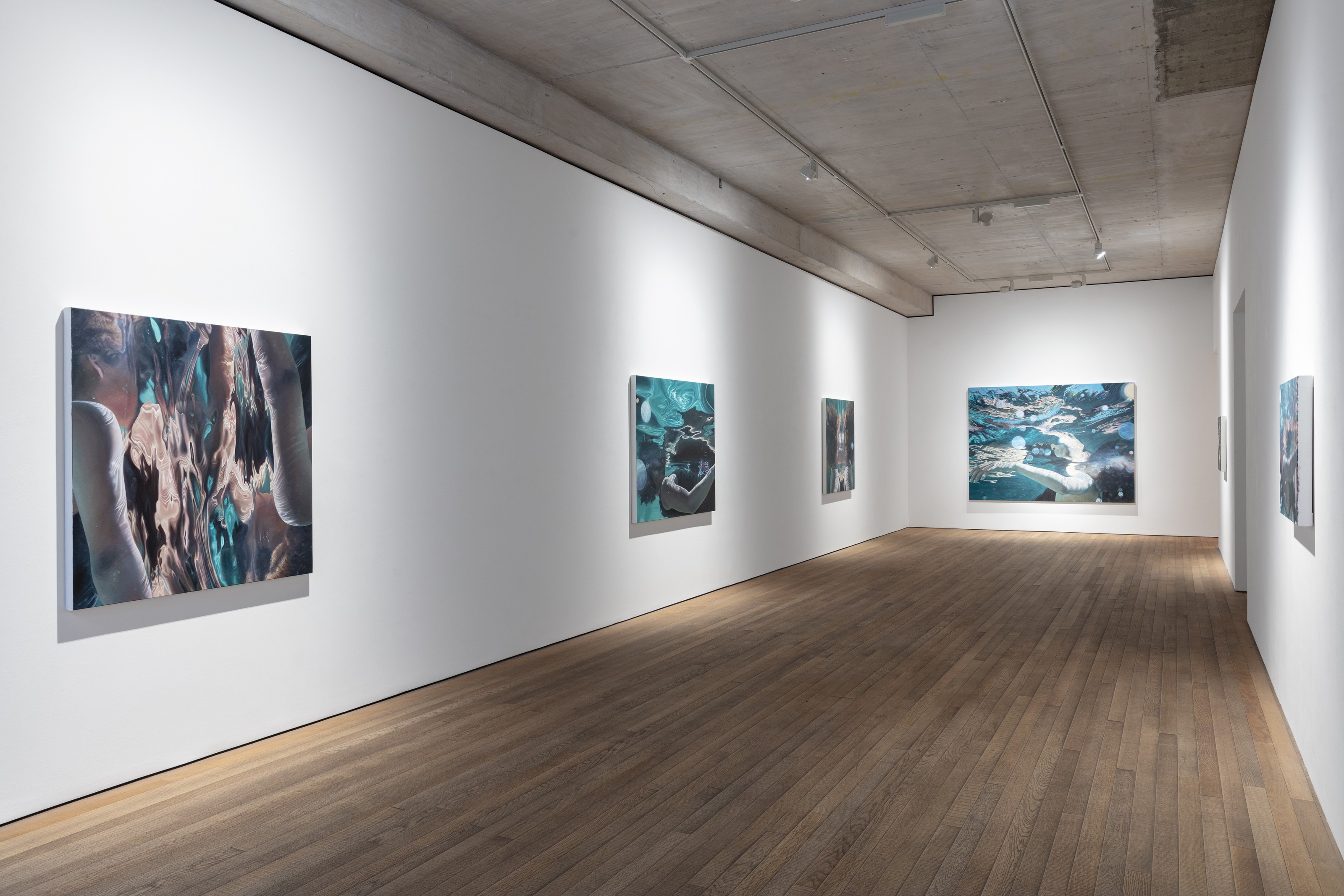 Installation view of Calida Rawles at Lehmann Maupin London