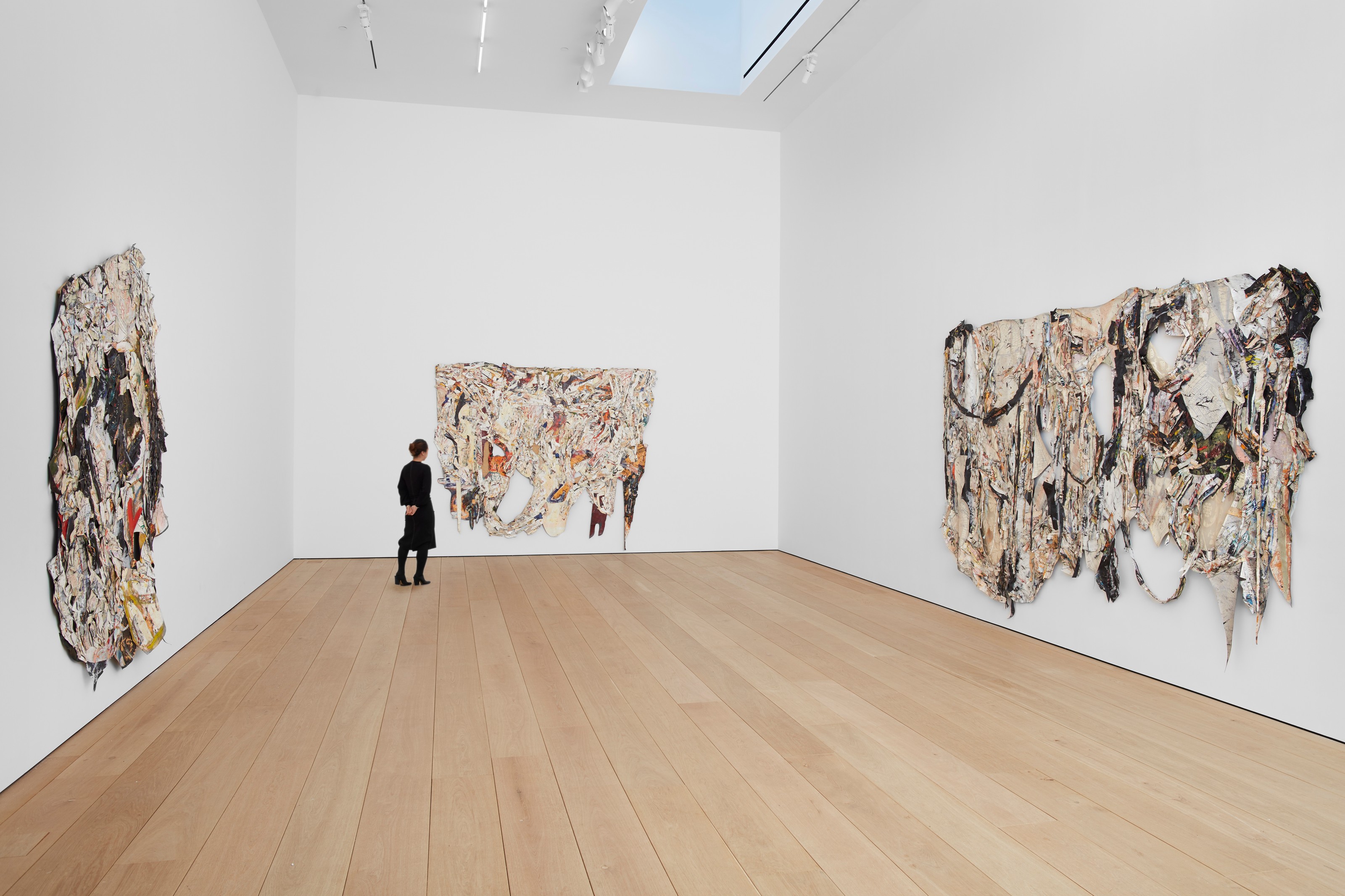 Installation view of Angel Otero at Lehmann Maupin New York