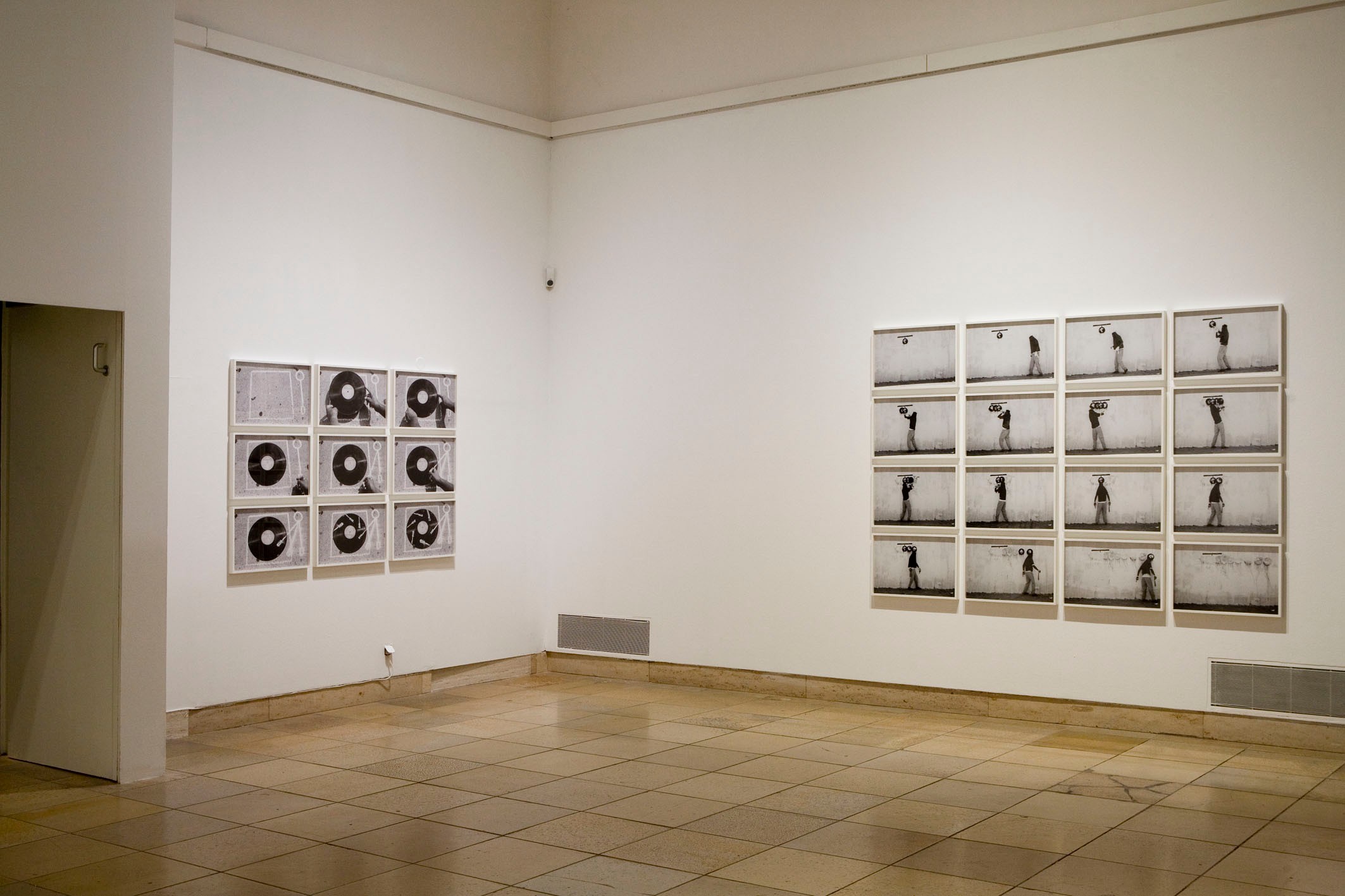 Installation view of Walk Off at Haus der Kunst