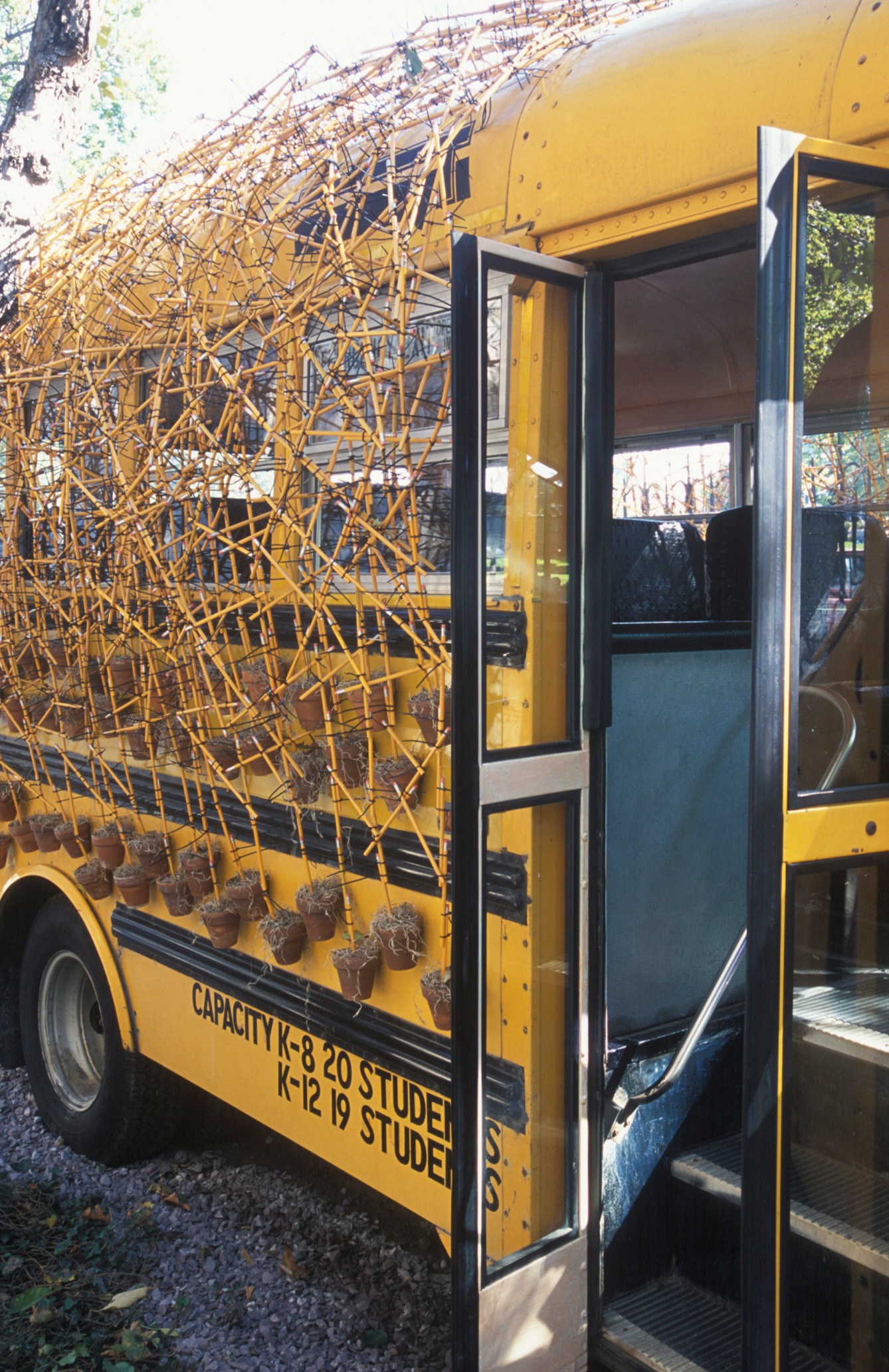 Installation view of Episodes: Bus Park & Forevermore at Isabella Stewart Gardner Museum