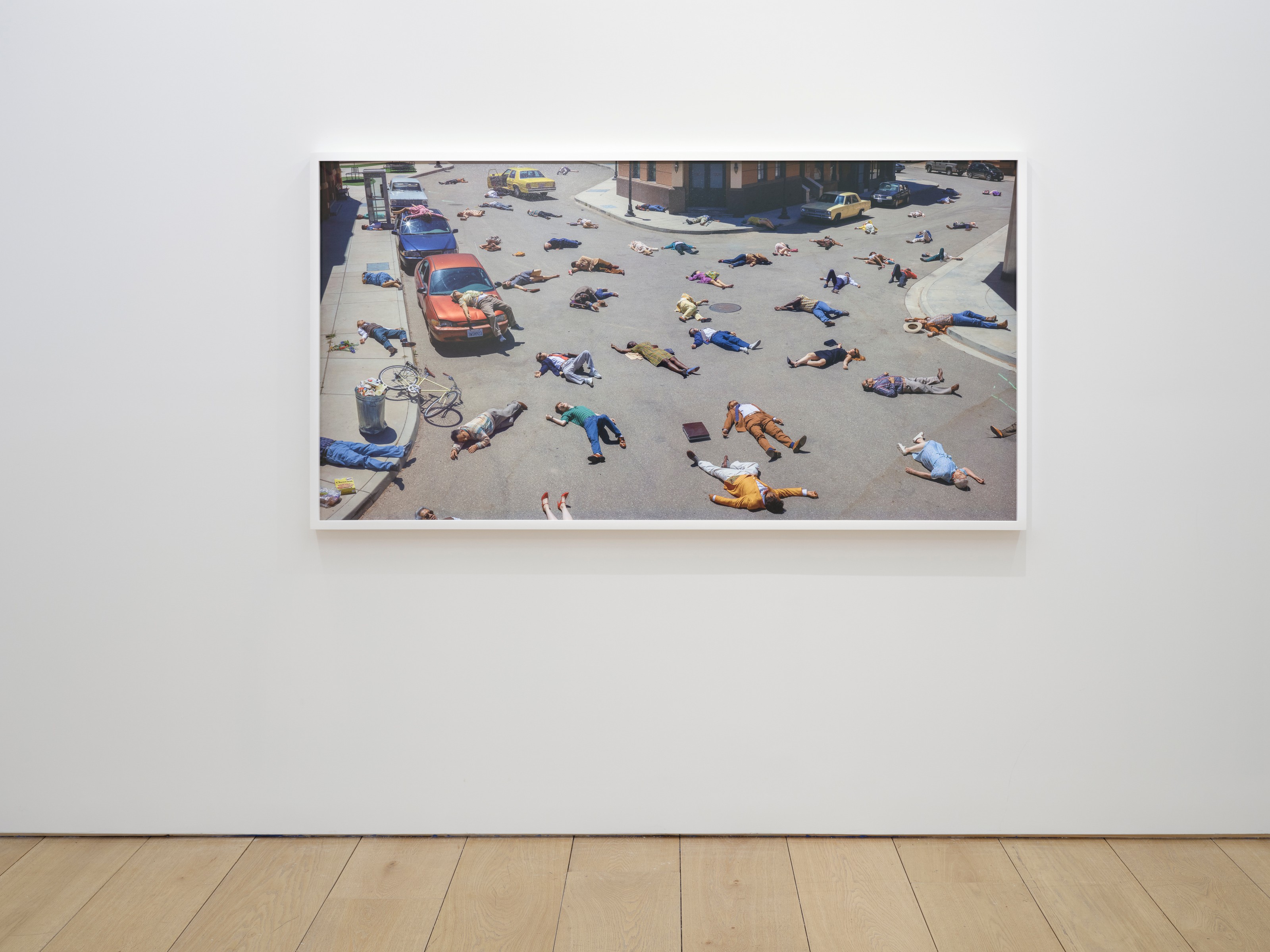 Installation view of Alex Prager at Lehmann Maupin New York