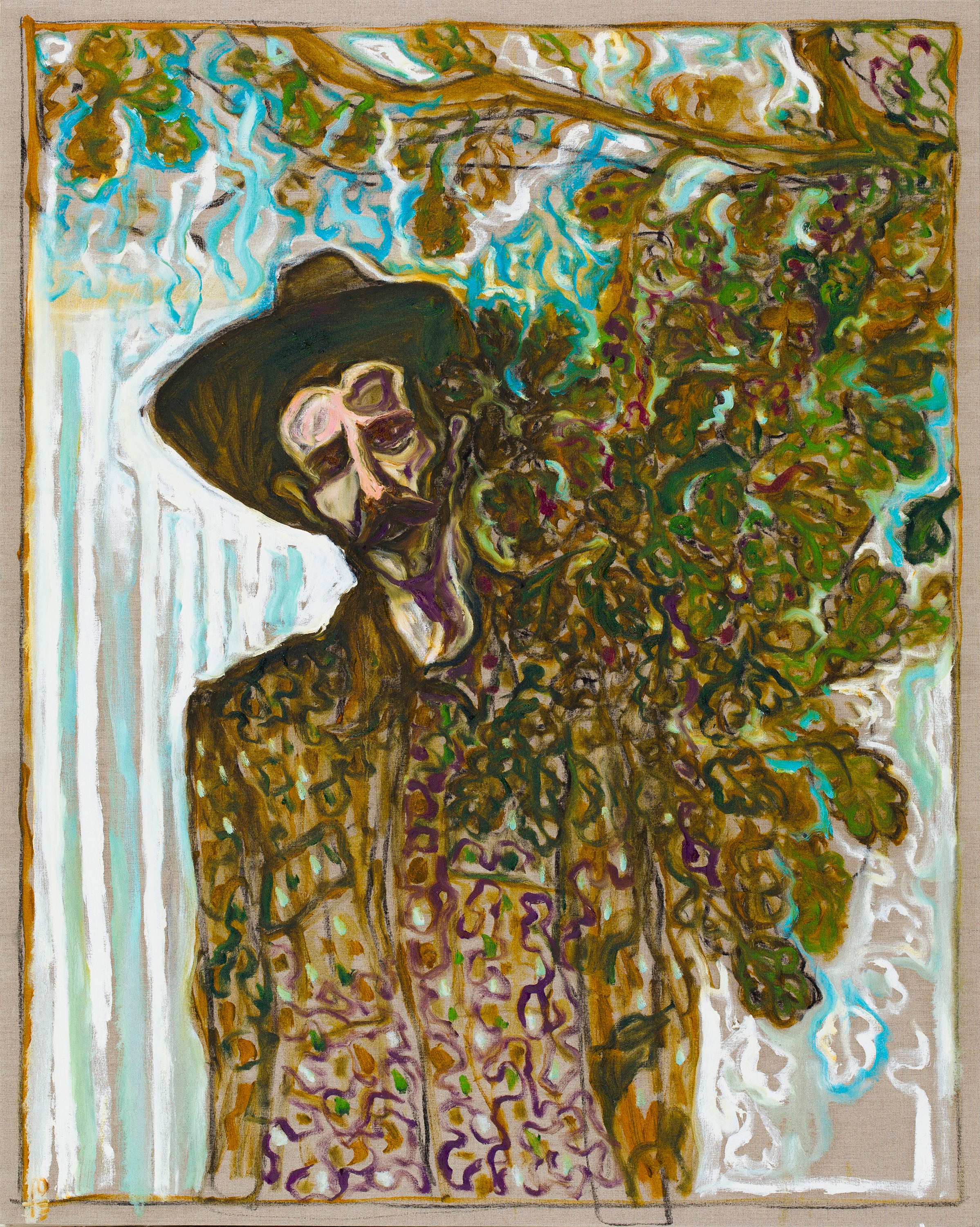 Painting by Billy Childish