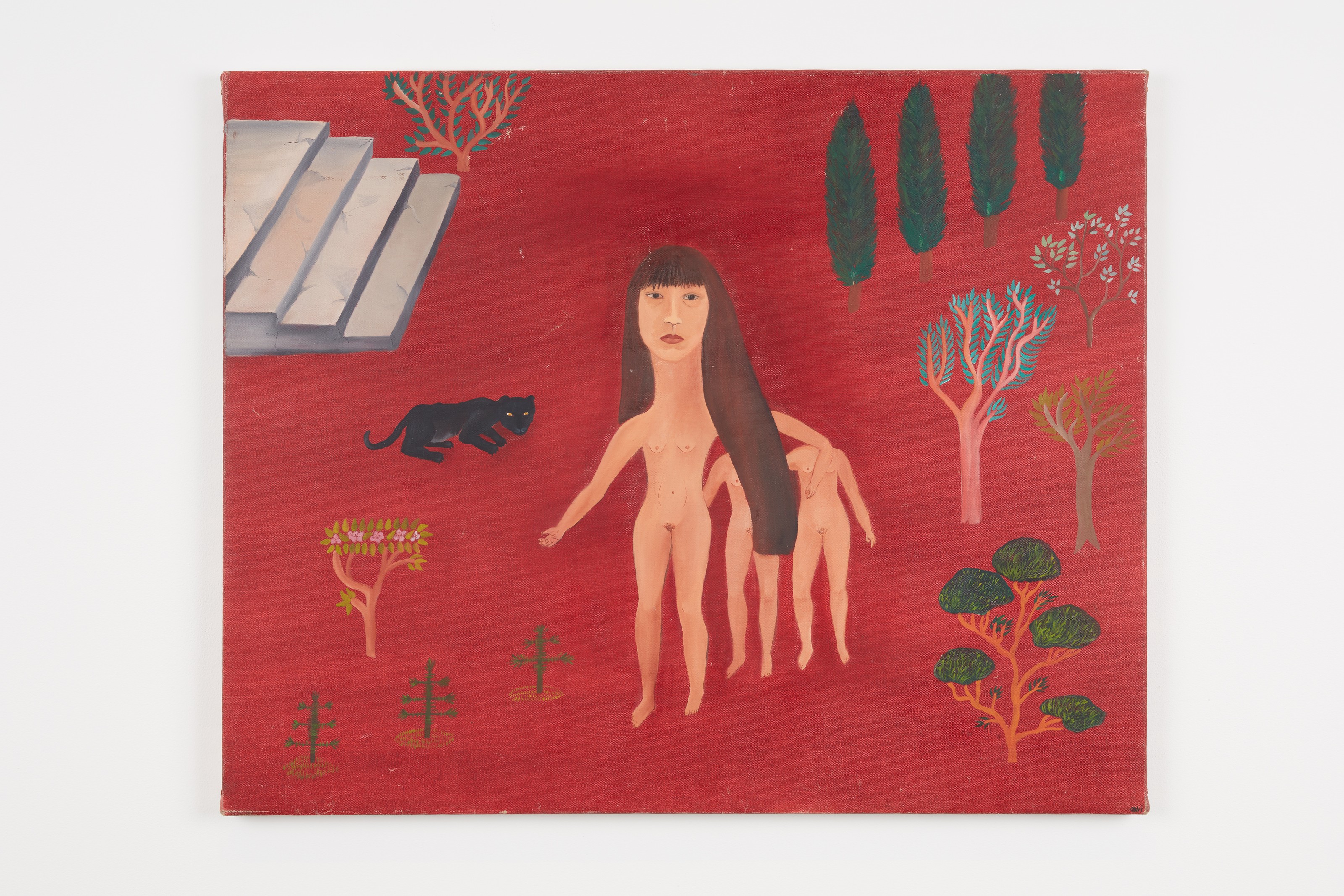 Painting by Cecilia Vicuña