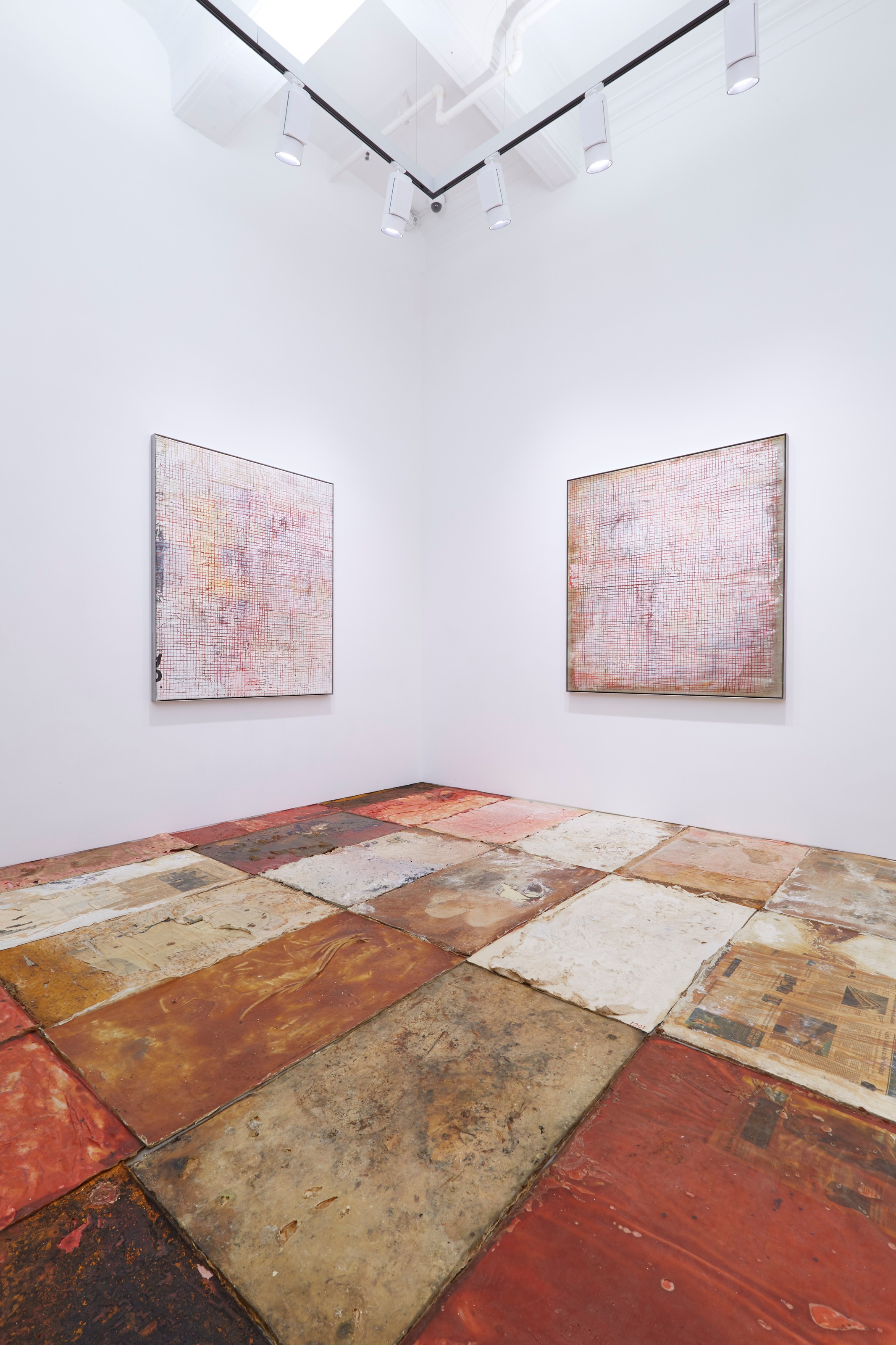 Installation view of Mandy El-Sayegh at Lehmann Maupin Hong Kong