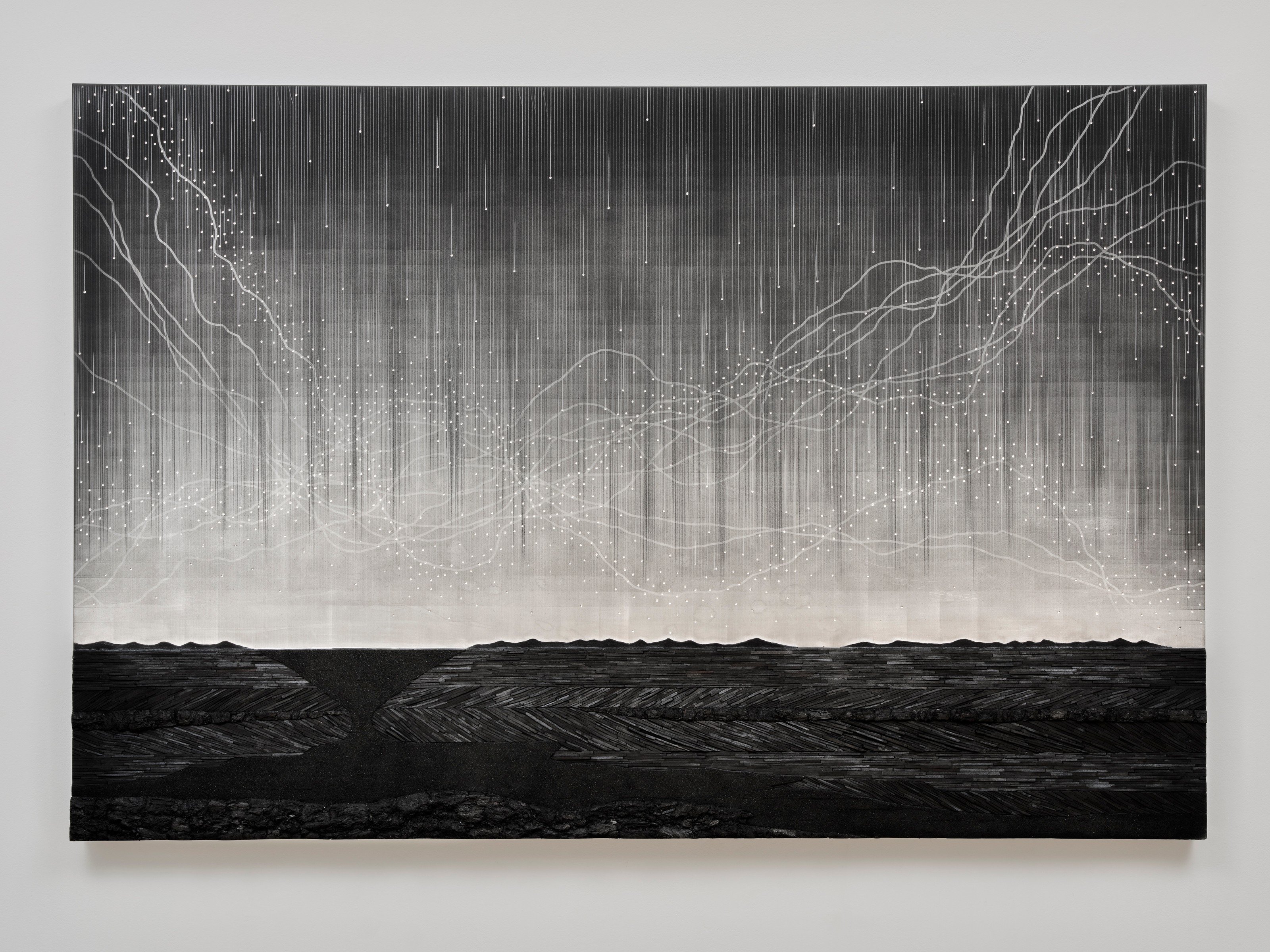 Wall sculpture by Teresita Fernández