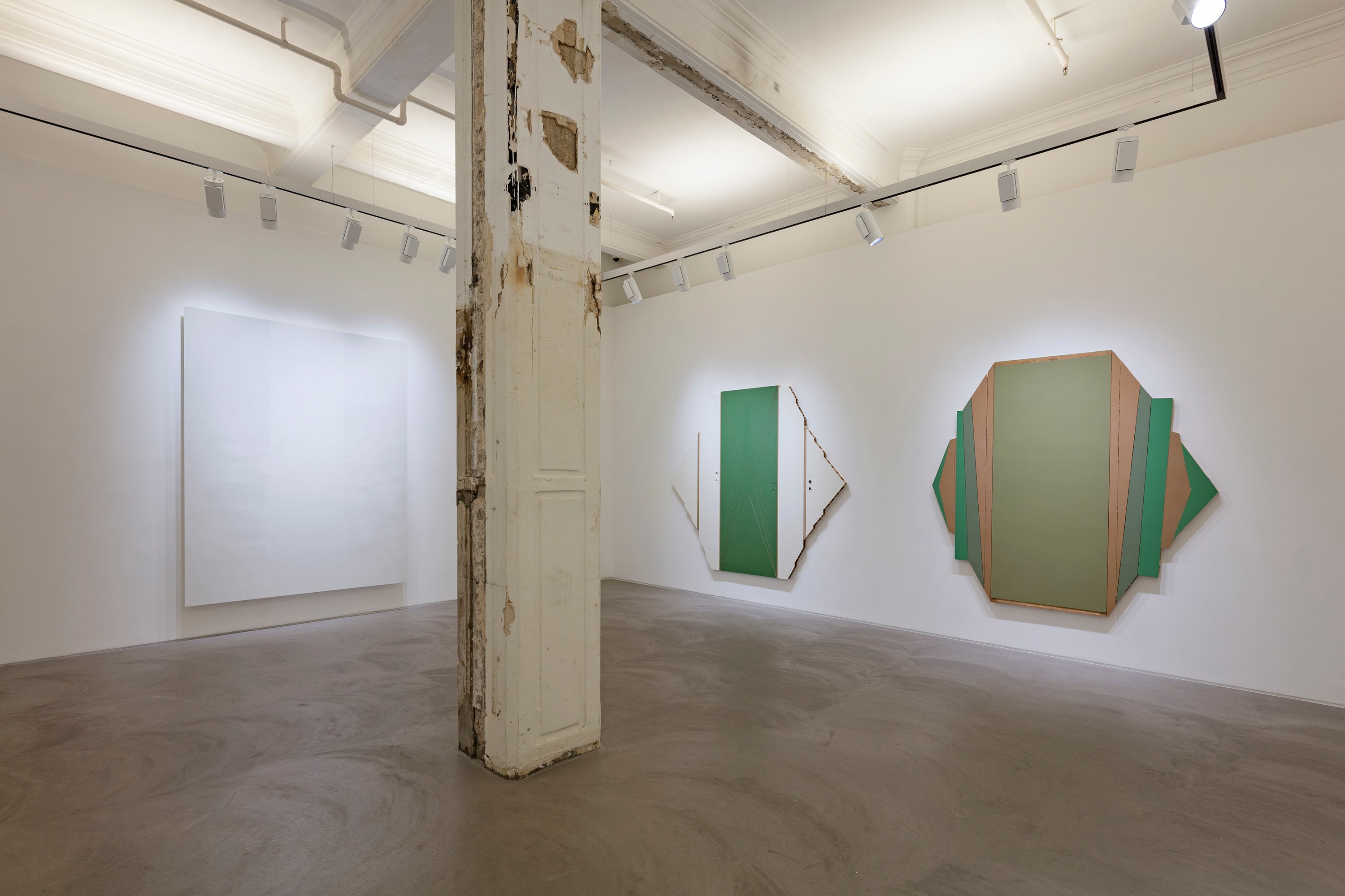 Installation view of Radical Materiality at Lehmann Maupin Hong Kong