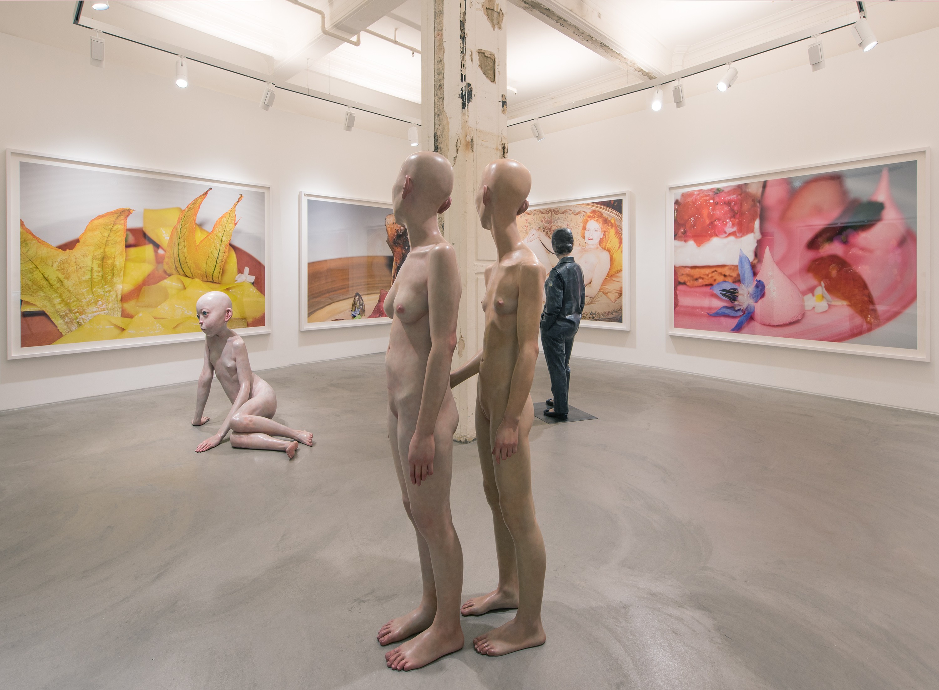 Installation view of Juergen Teller and Xiang Jing at Lehmann Maupin Hong Kong