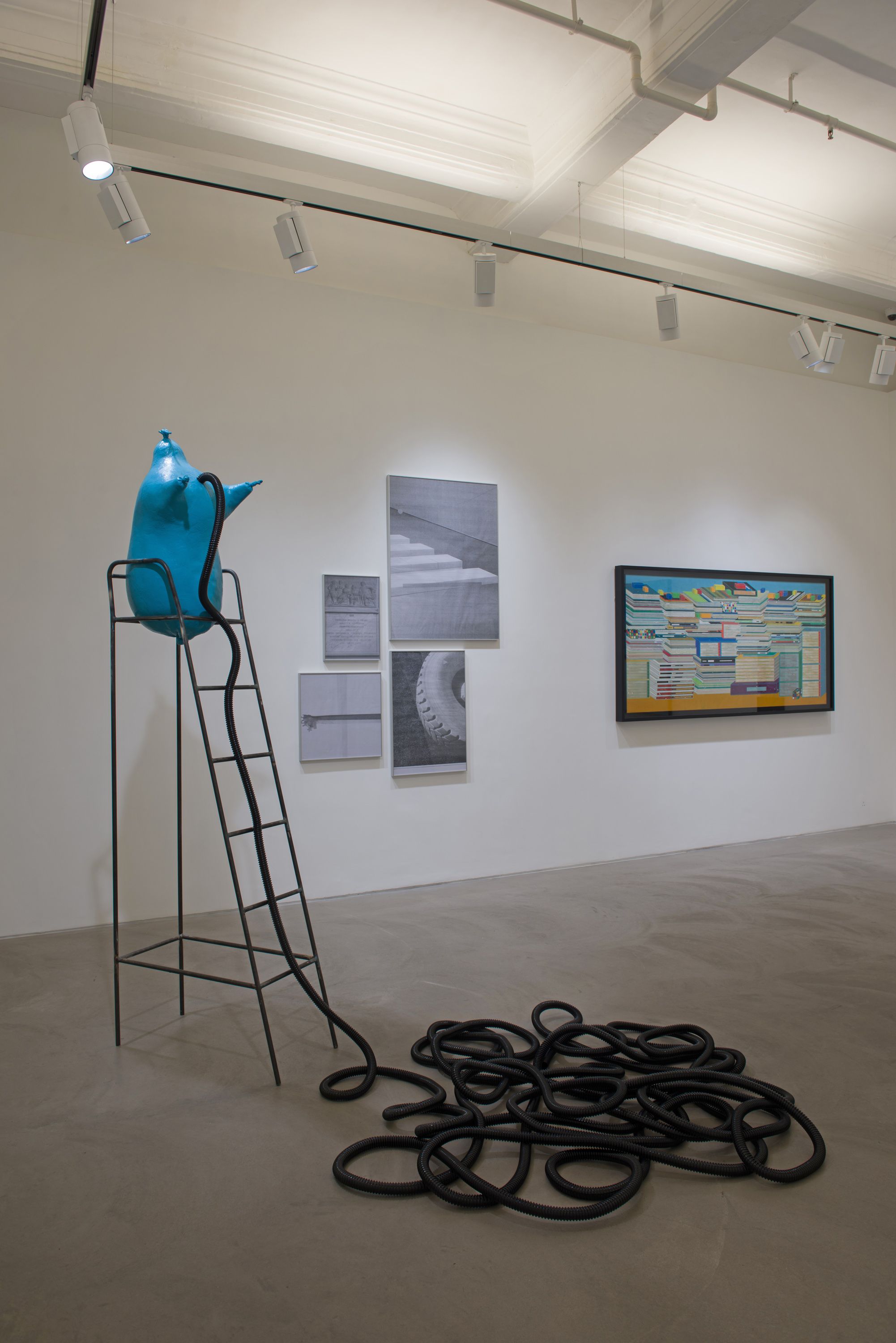 Installation view of Nocturnal Friendships at Lehmann Maupin Hong Kong