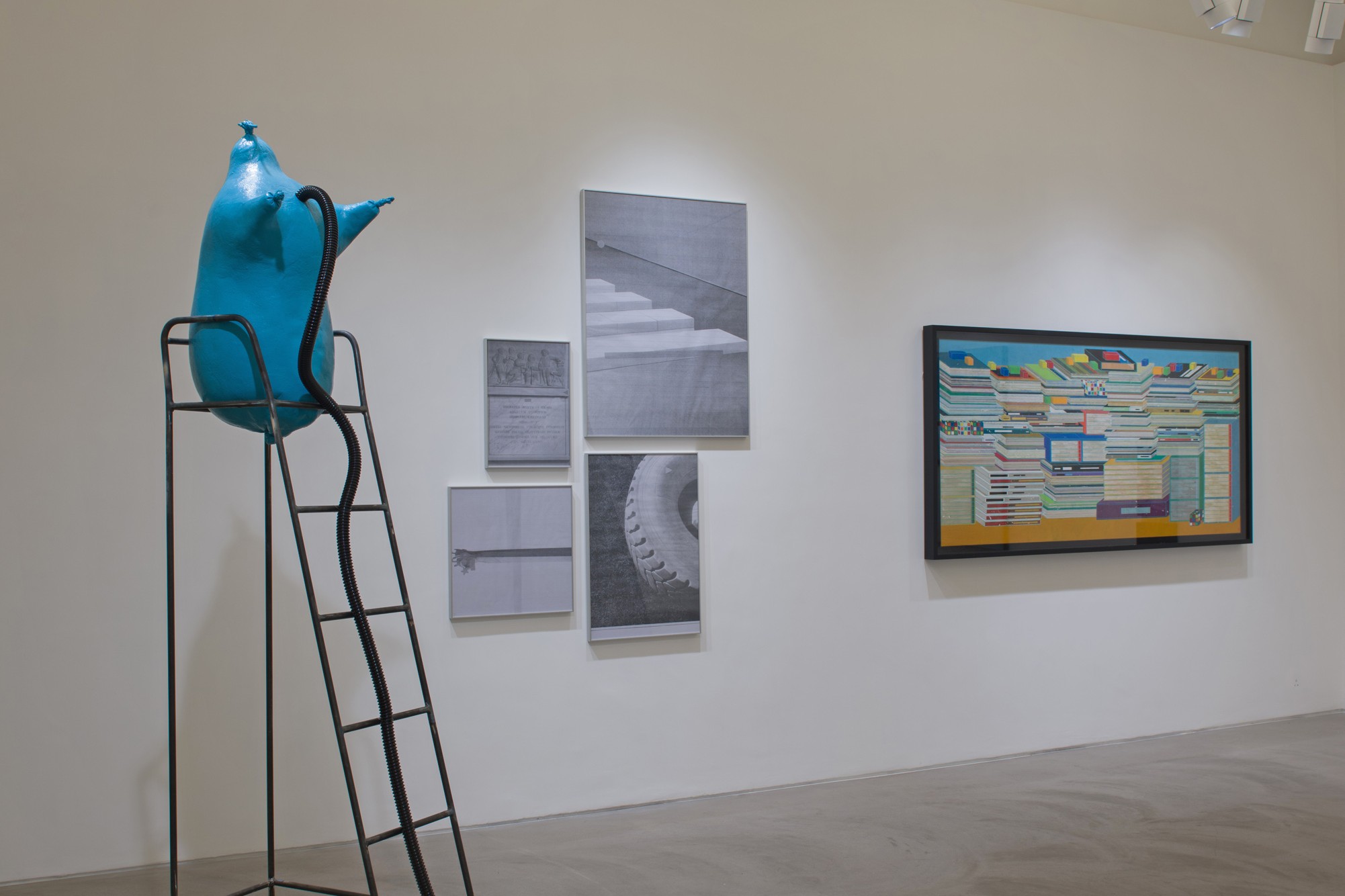 Installation view of Nocturnal Friendships at Lehmann Maupin Hong Kong