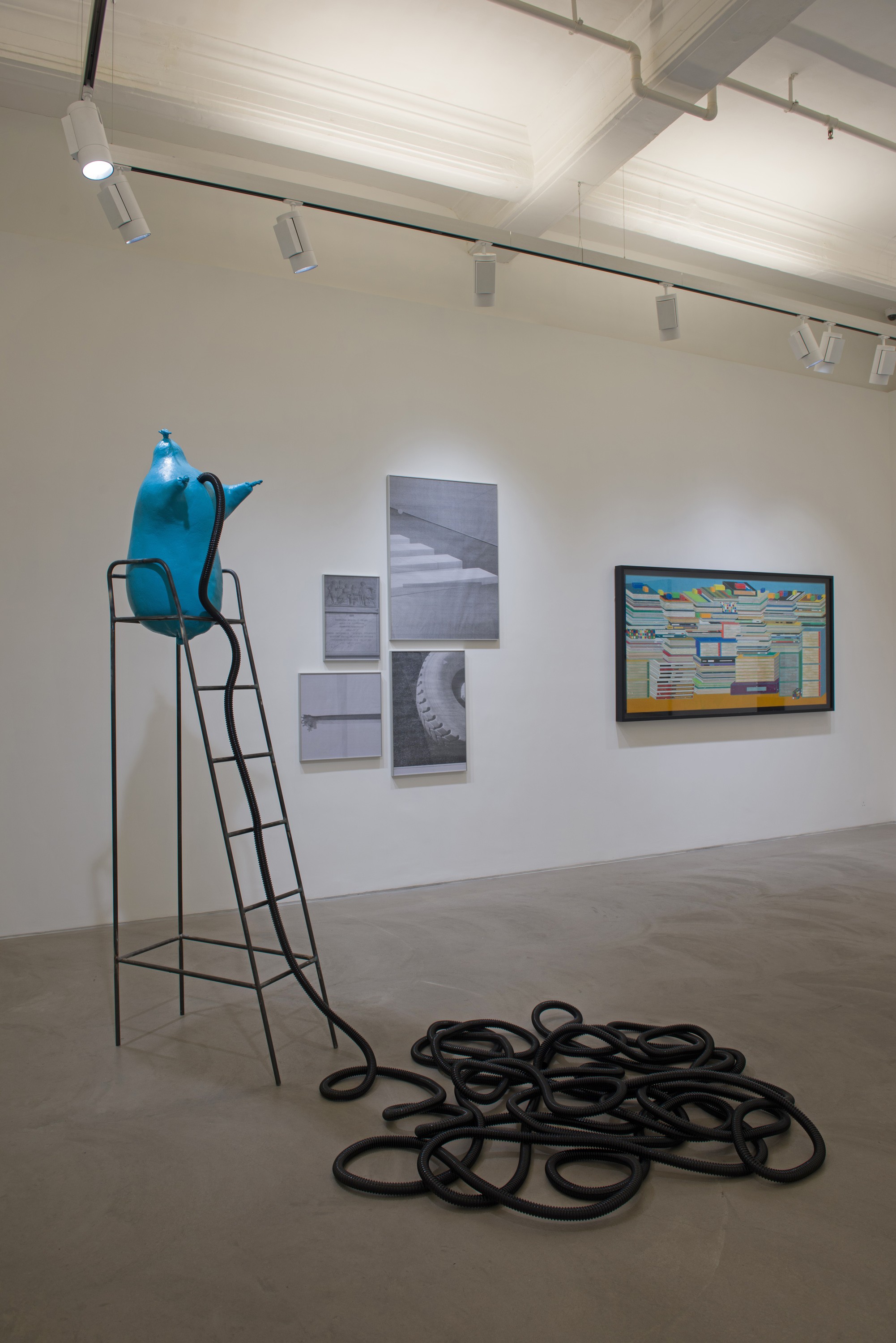 Installation view of Nocturnal Friendships at Lehmann Maupin Hong Kong