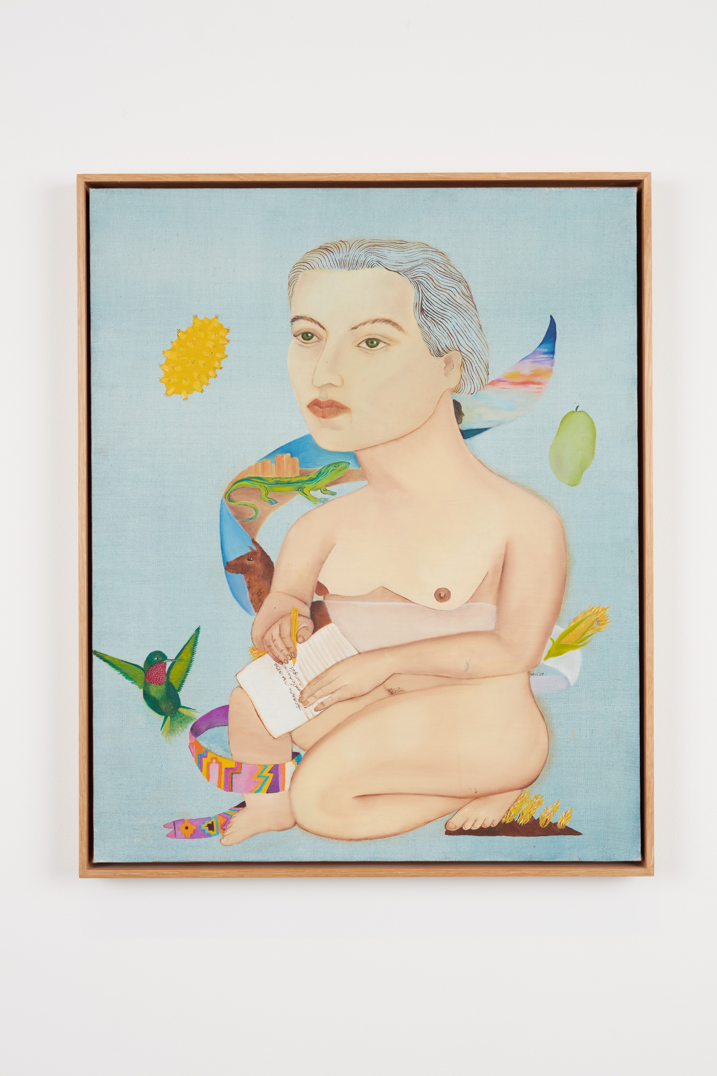 Painting by Cecilia Vicuña