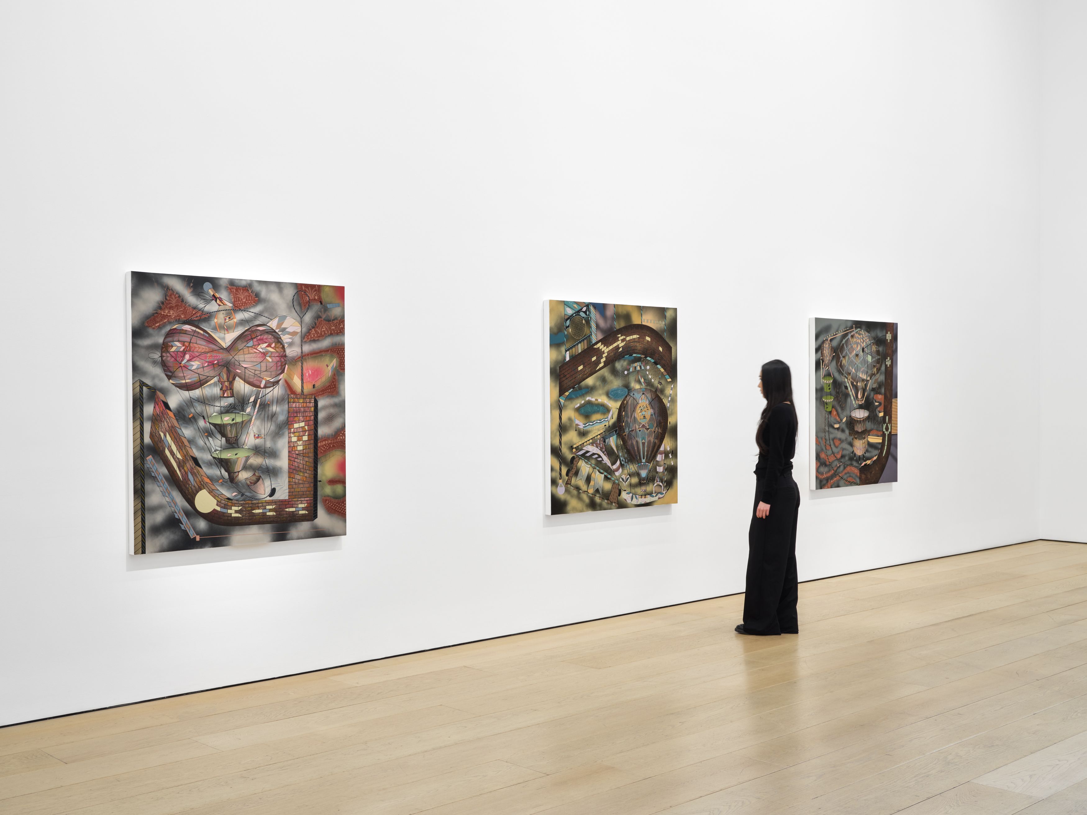 Lari Pittman Installation View