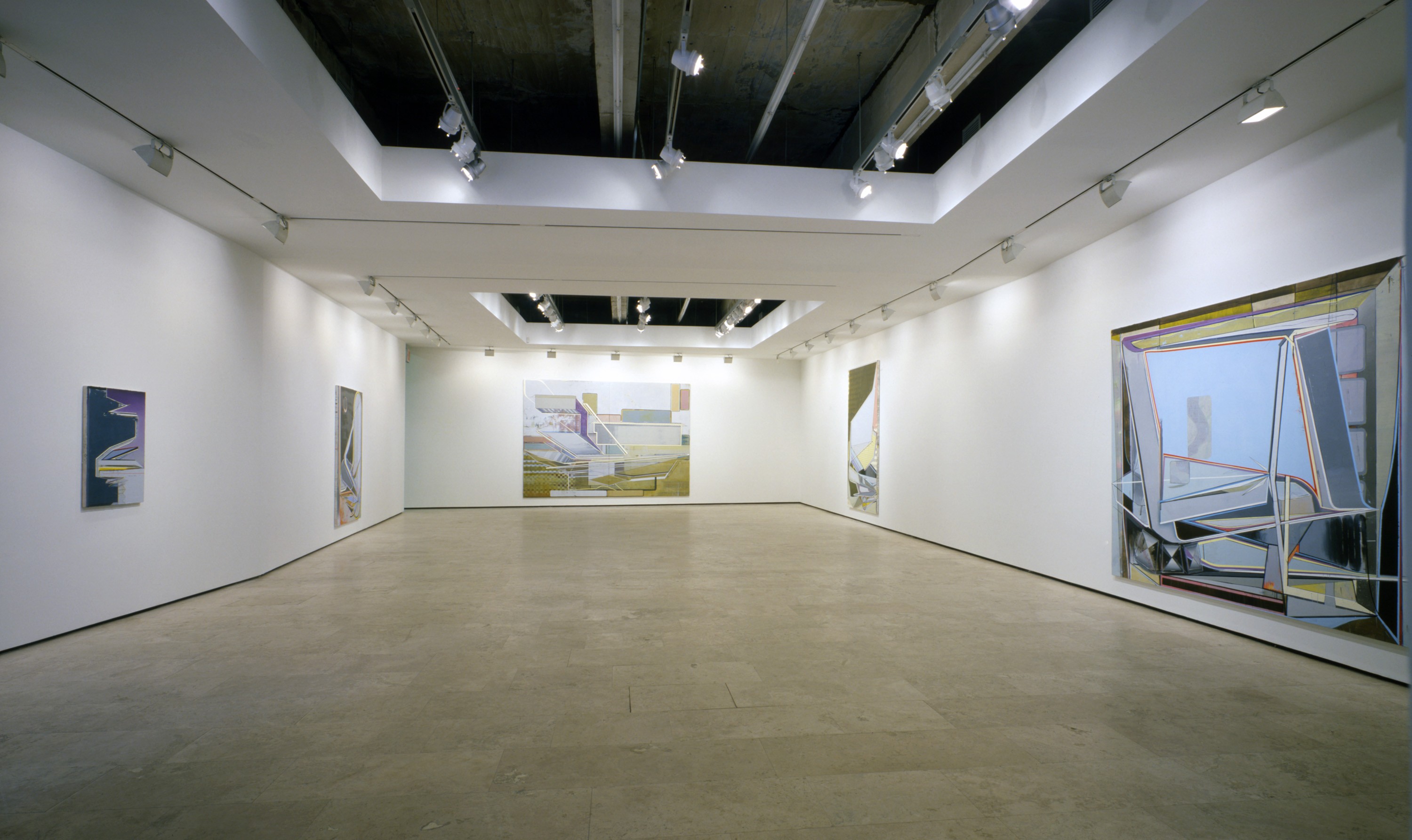 Installation view of The Array/Transfer-Domino at Lehmann Maupin New York