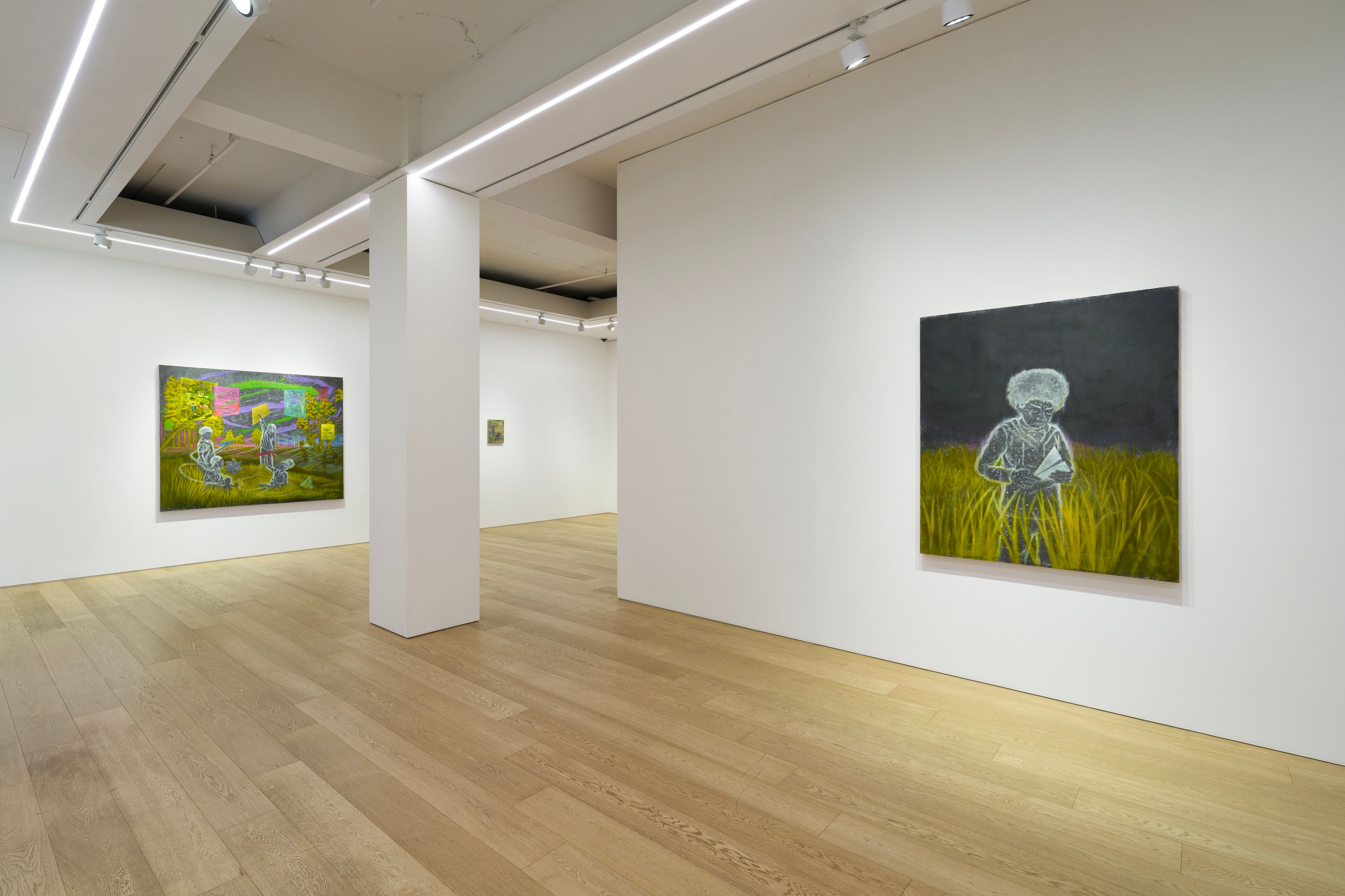 Installation view of Dominic Chambers at Lehmann Maupin Seoul