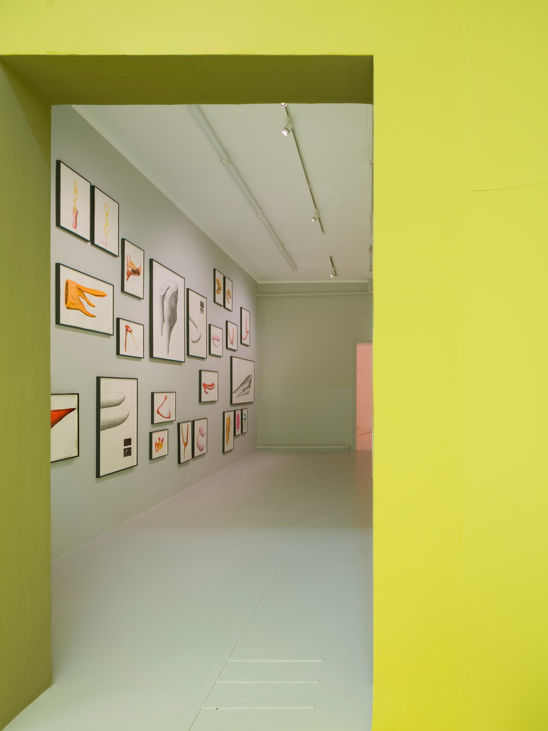 Installation view of Teresa Solar Abboud at Kunstverein Hannover